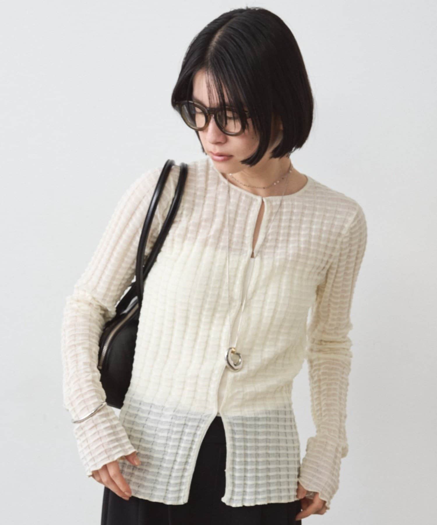 LOUNGEDRESS(ラウンジドレス) シアーカーデ