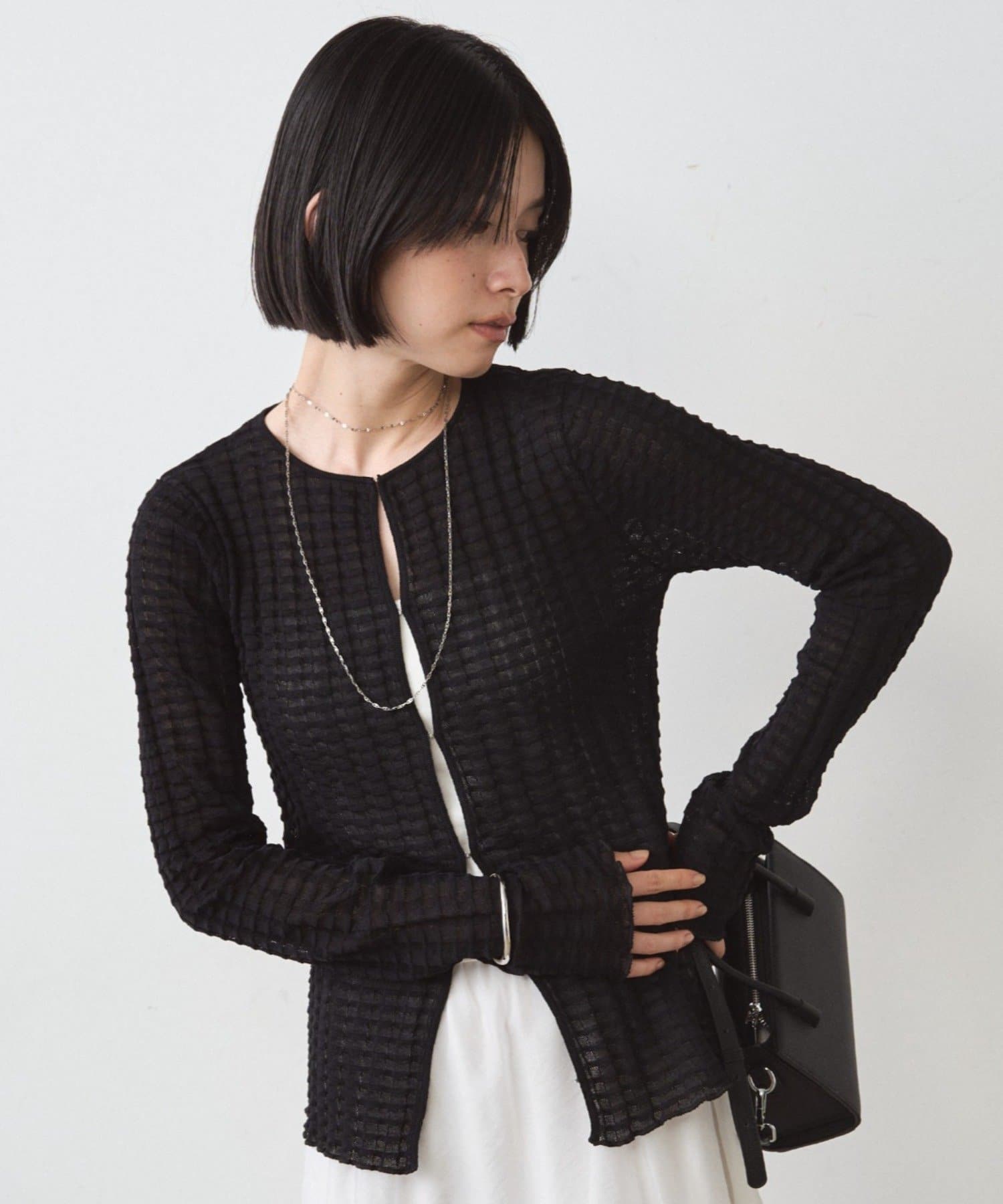 LOUNGEDRESS(ラウンジドレス) シアーカーデ