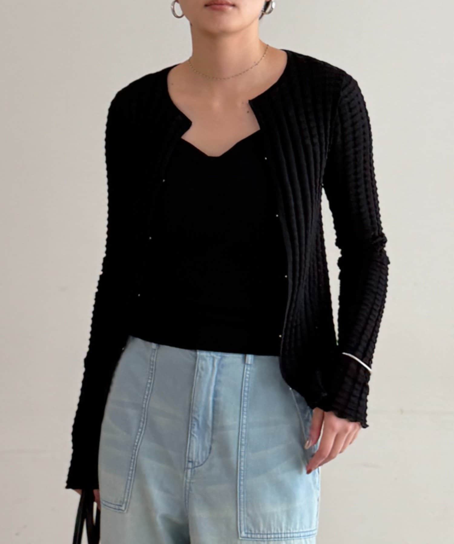 LOUNGEDRESS(ラウンジドレス) シアーカーデ