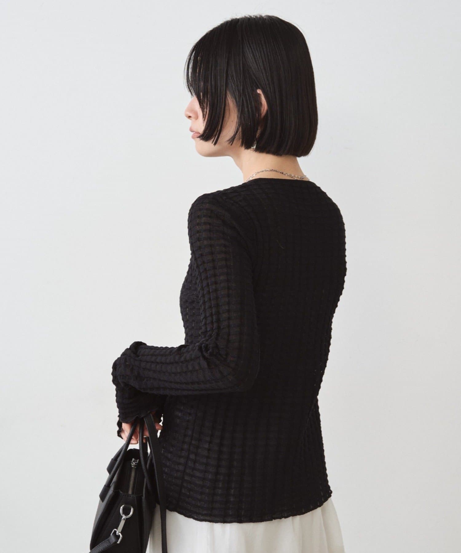 LOUNGEDRESS(ラウンジドレス) シアーカーデ