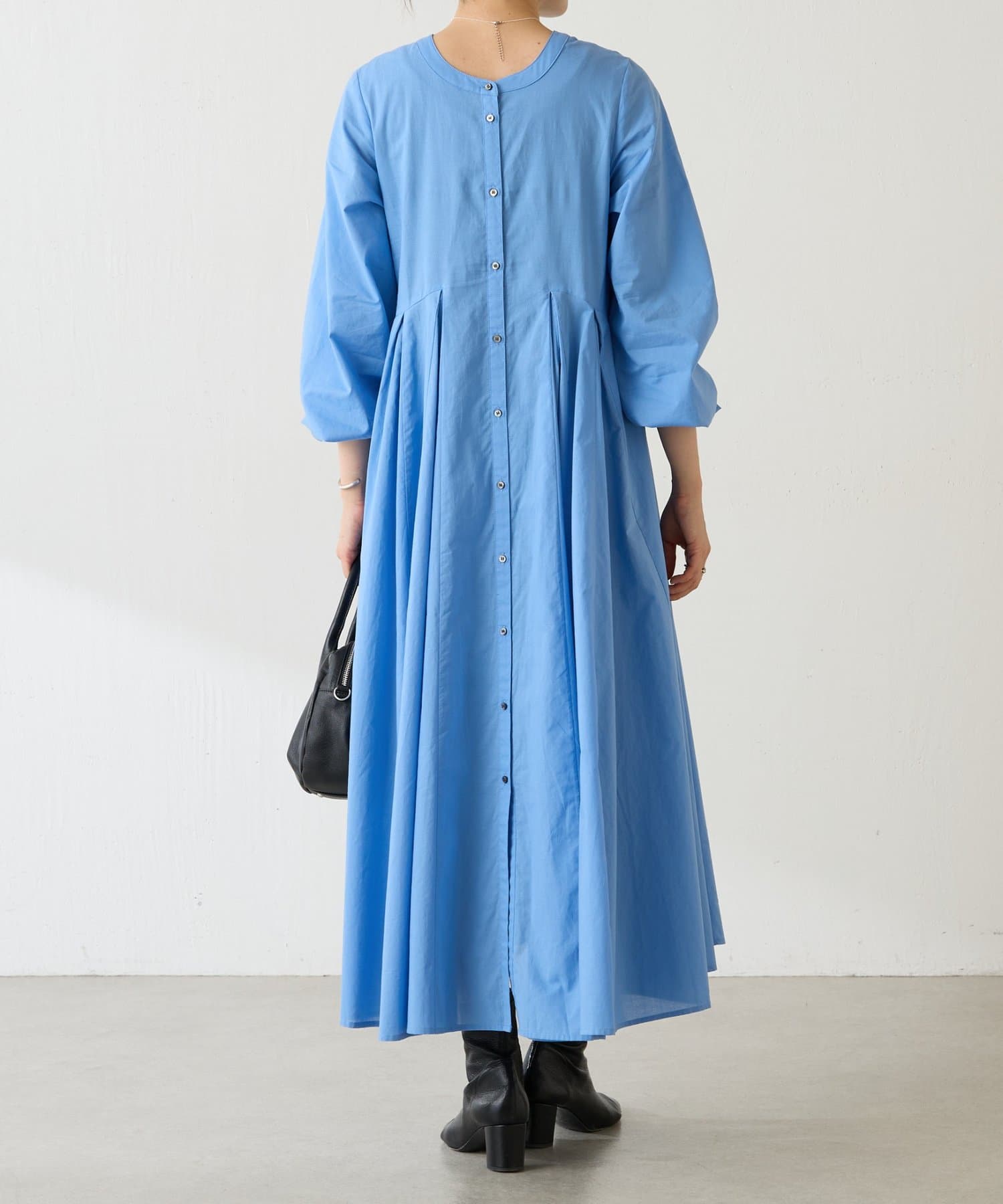 BEARDSLEY(ビアズリー) 前後ギャザーワンピース