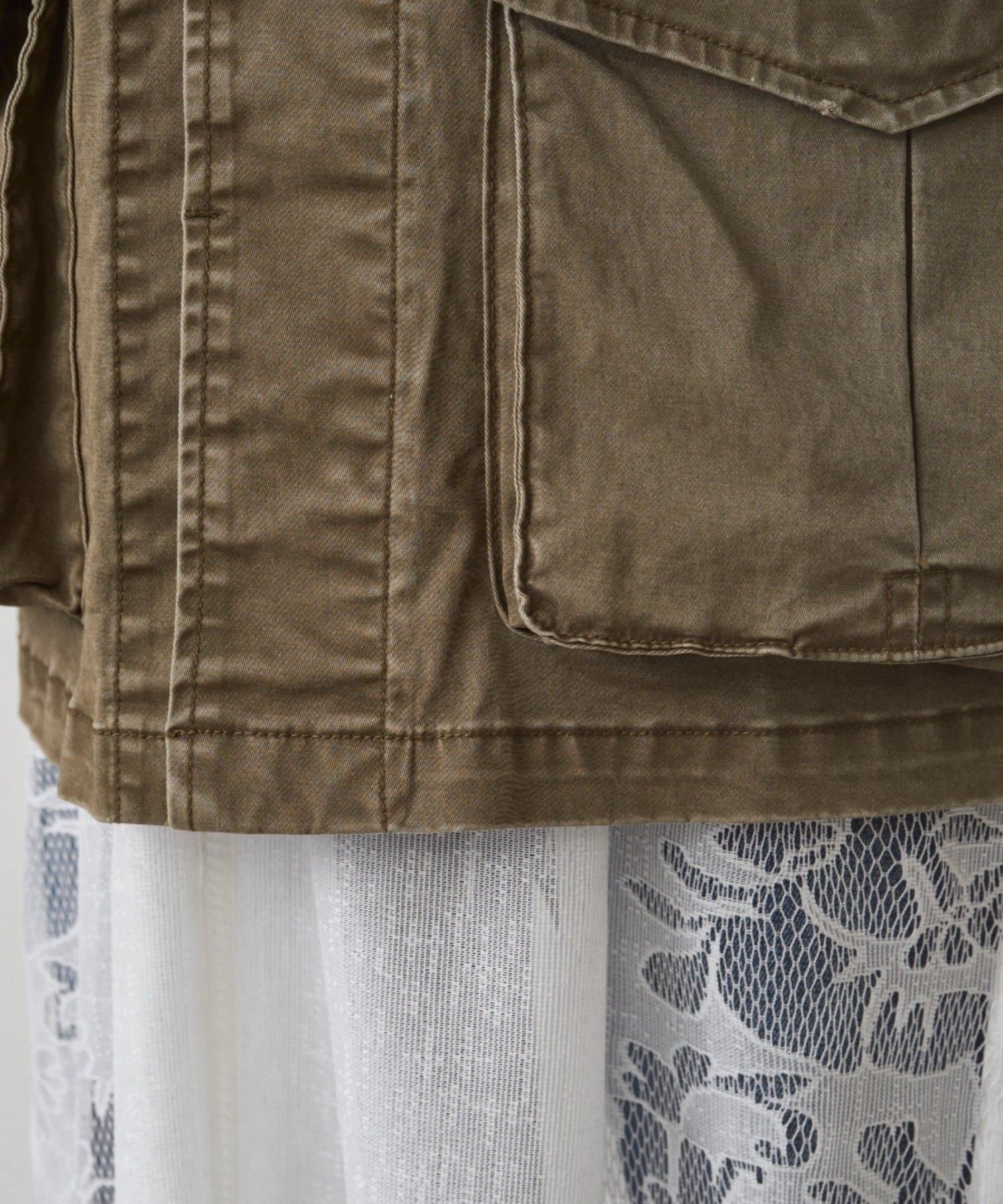 LOUNGEDRESS(ラウンジドレス) 【JAPAN MADE】ヴィンテージライクミリタリージャケット