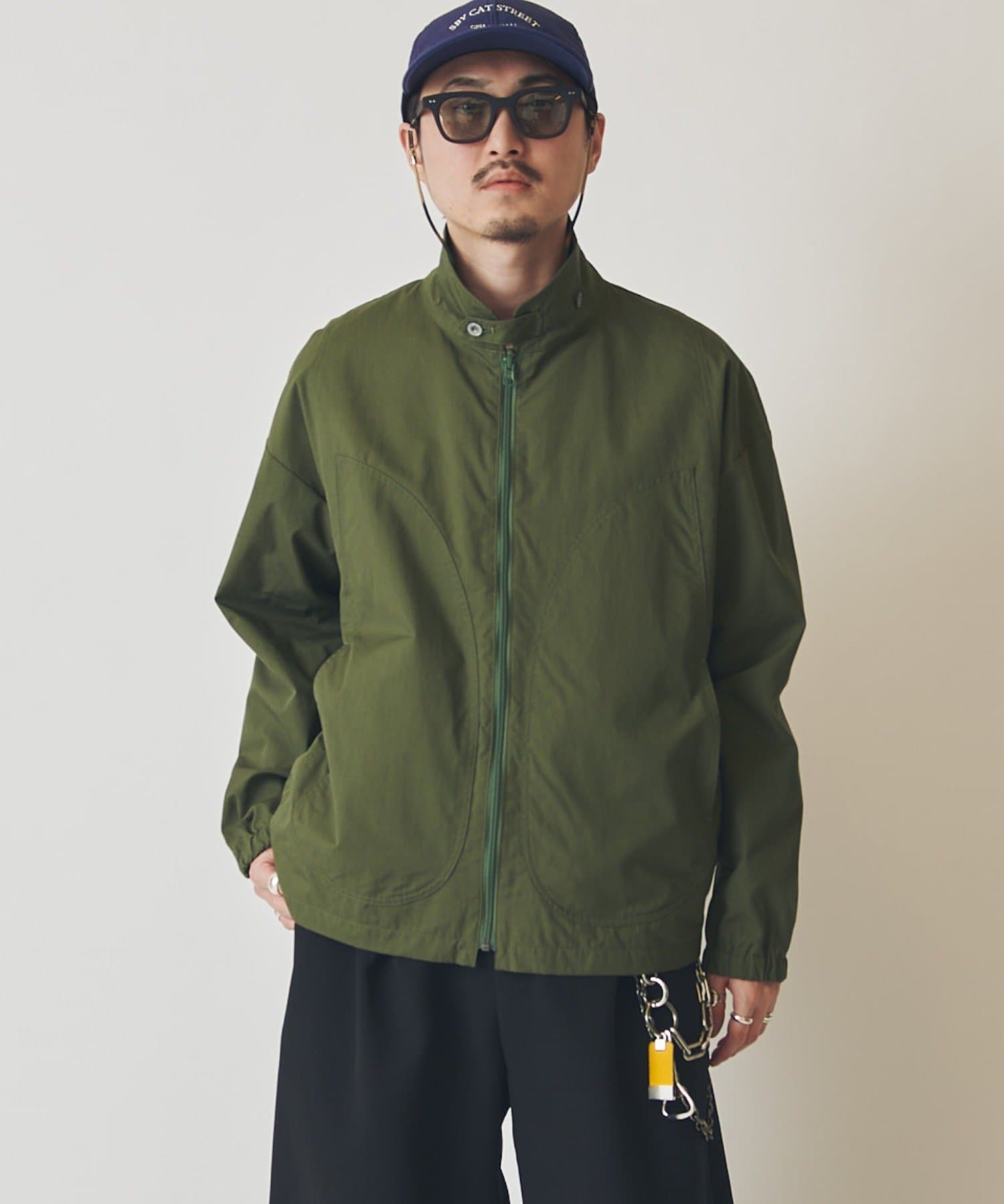 Lui's(ルイス) 【CHEMISE】 リバーシブルミリタリーブルゾン