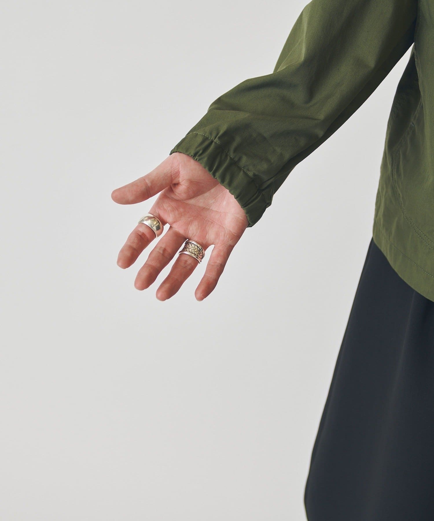 Lui's(ルイス) 【CHEMISE】 リバーシブルミリタリーブルゾン