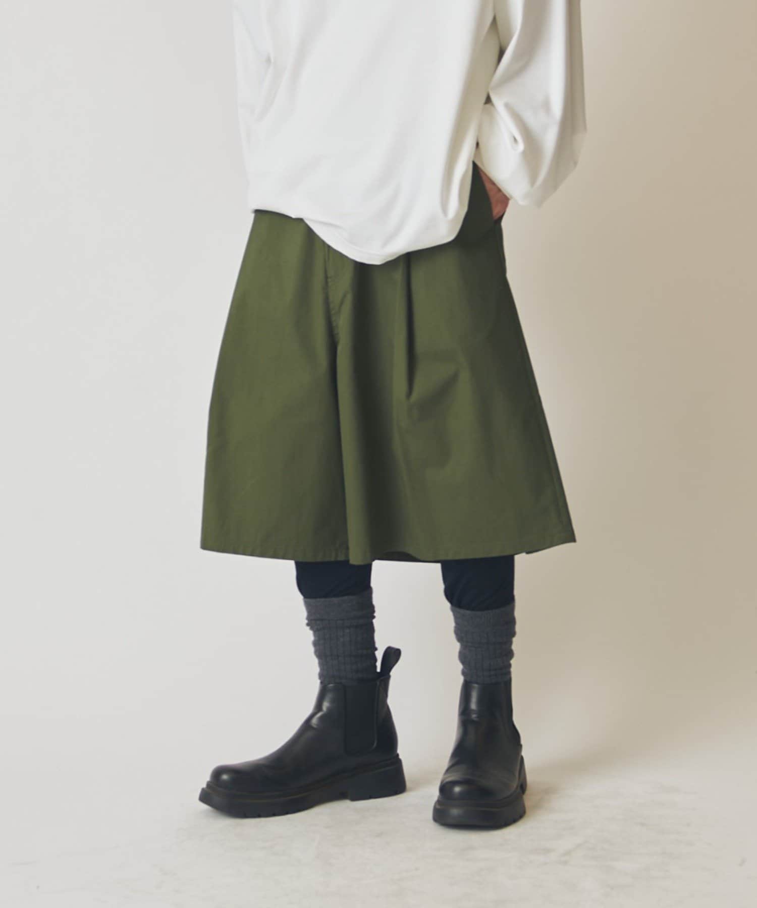 Lui's(ルイス) 【CHEMISE】 ミリタリーワイドショートパンツ