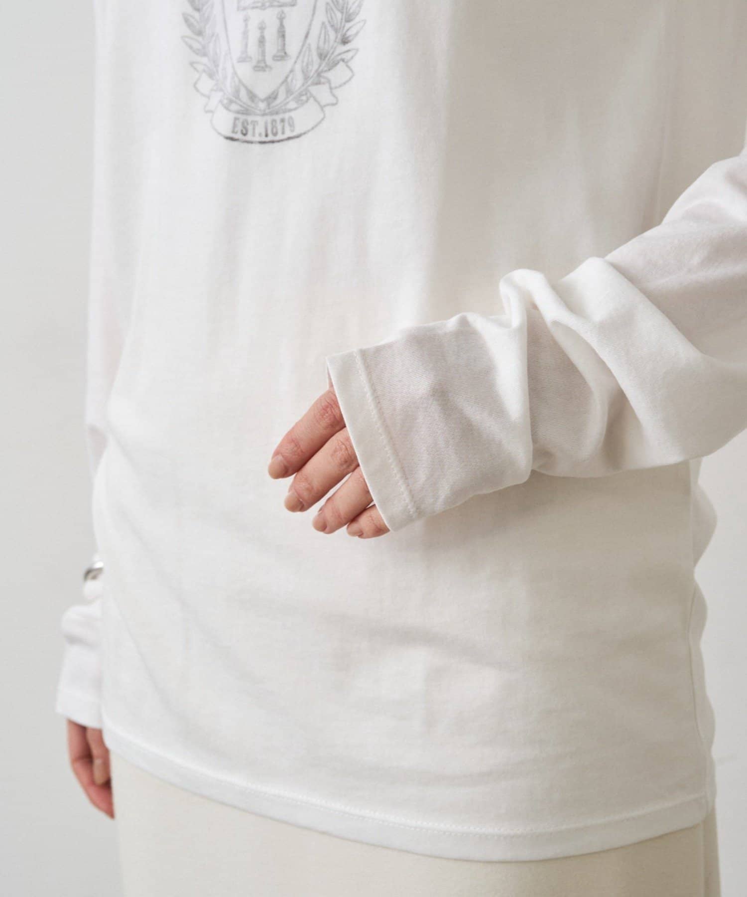 LOUNGEDRESS(ラウンジドレス) シアーカレッジロンT