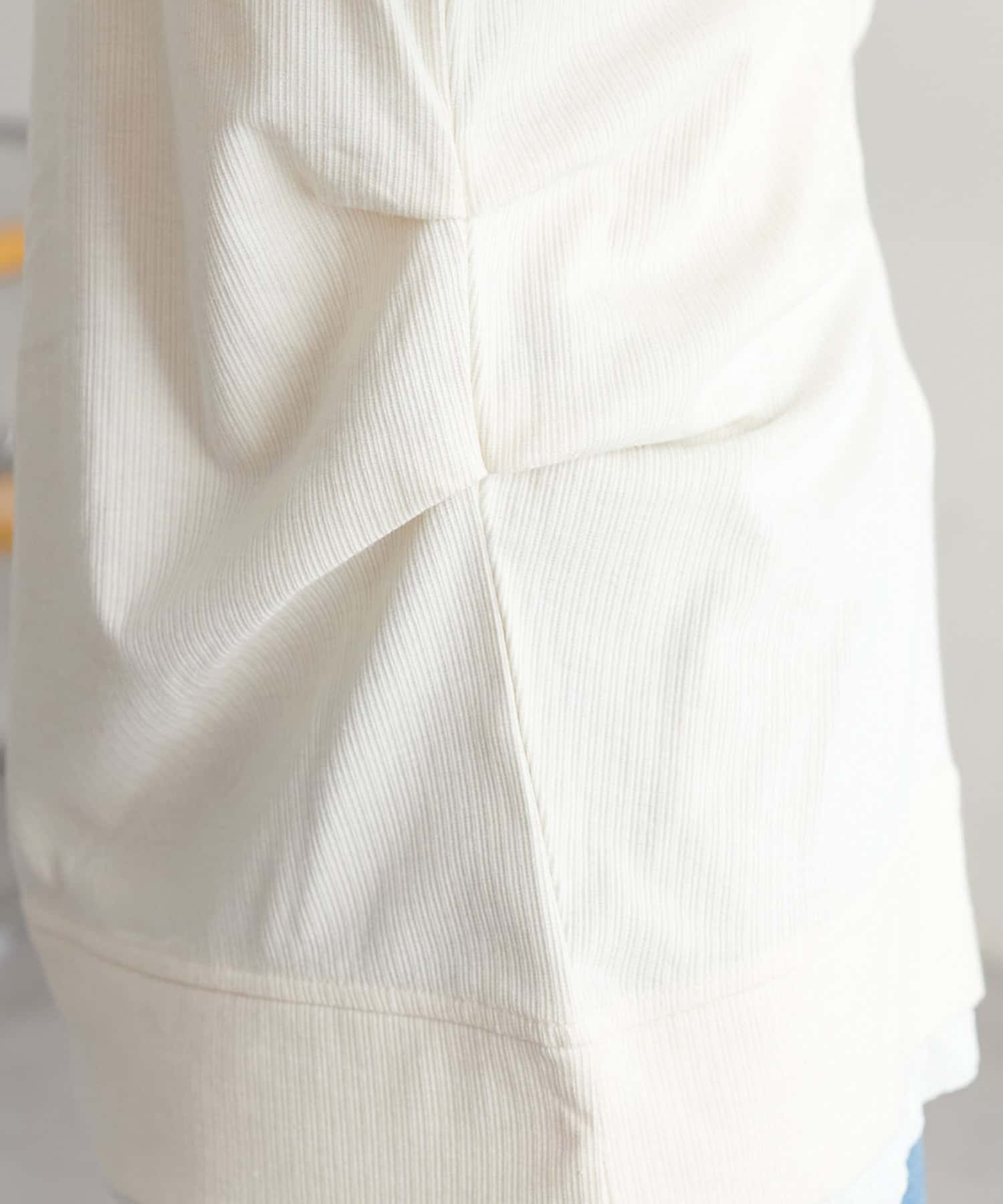 DISCOAT(ディスコート) 【SS先行予約】レイヤード多釦プルオーバー