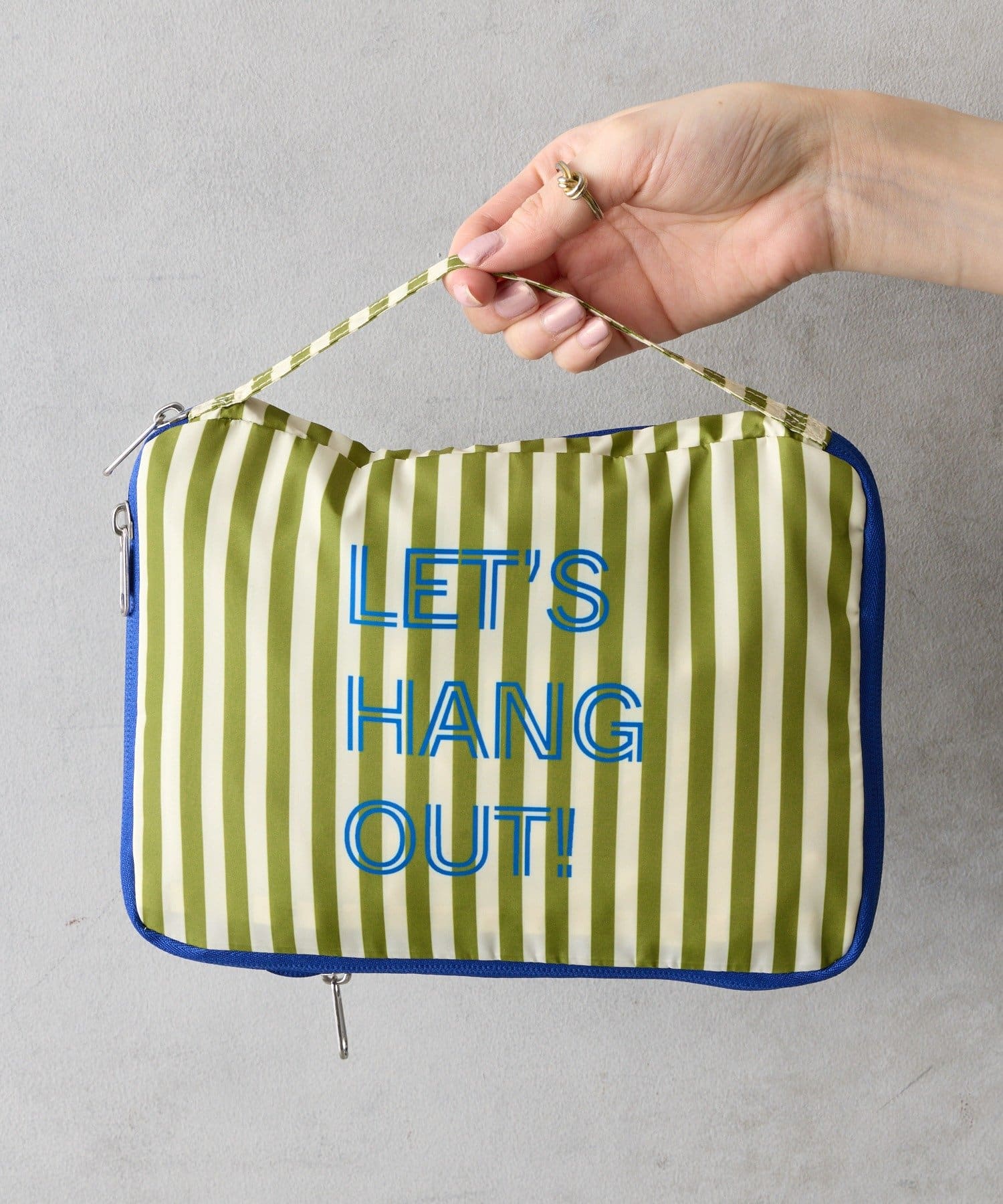 BIRTHDAY BAR(バースデイバー) トラベルストライプ圧縮ケースS