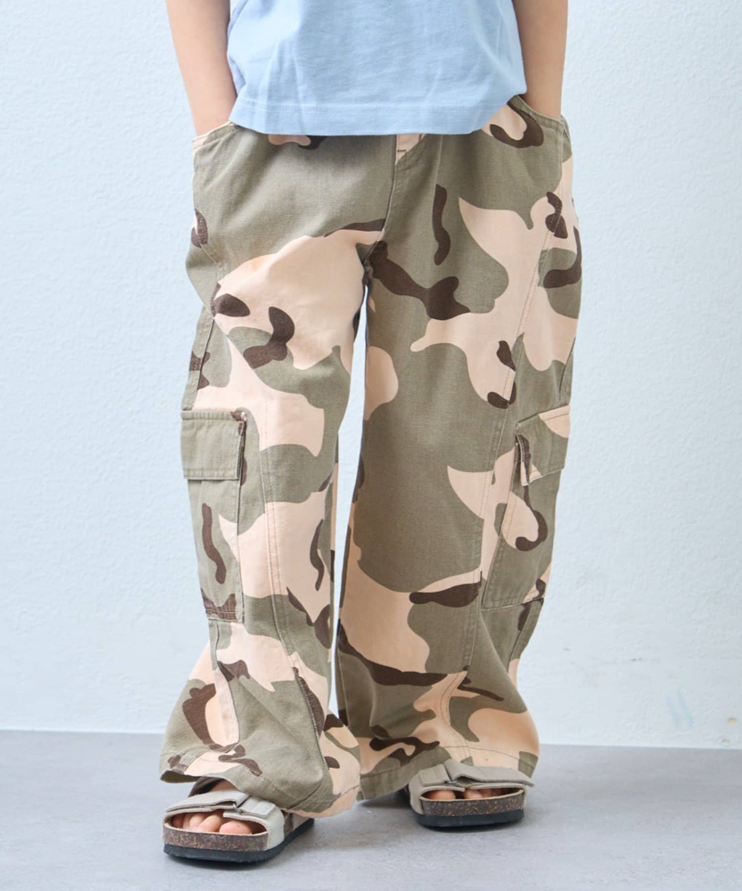 CIAOPANIC TYPY(チャオパニックティピー) ≪26SS展示会アイテム≫【KIDS】《ユニセックス》カーゴカーブパンツ(ジュニアサイズあり)