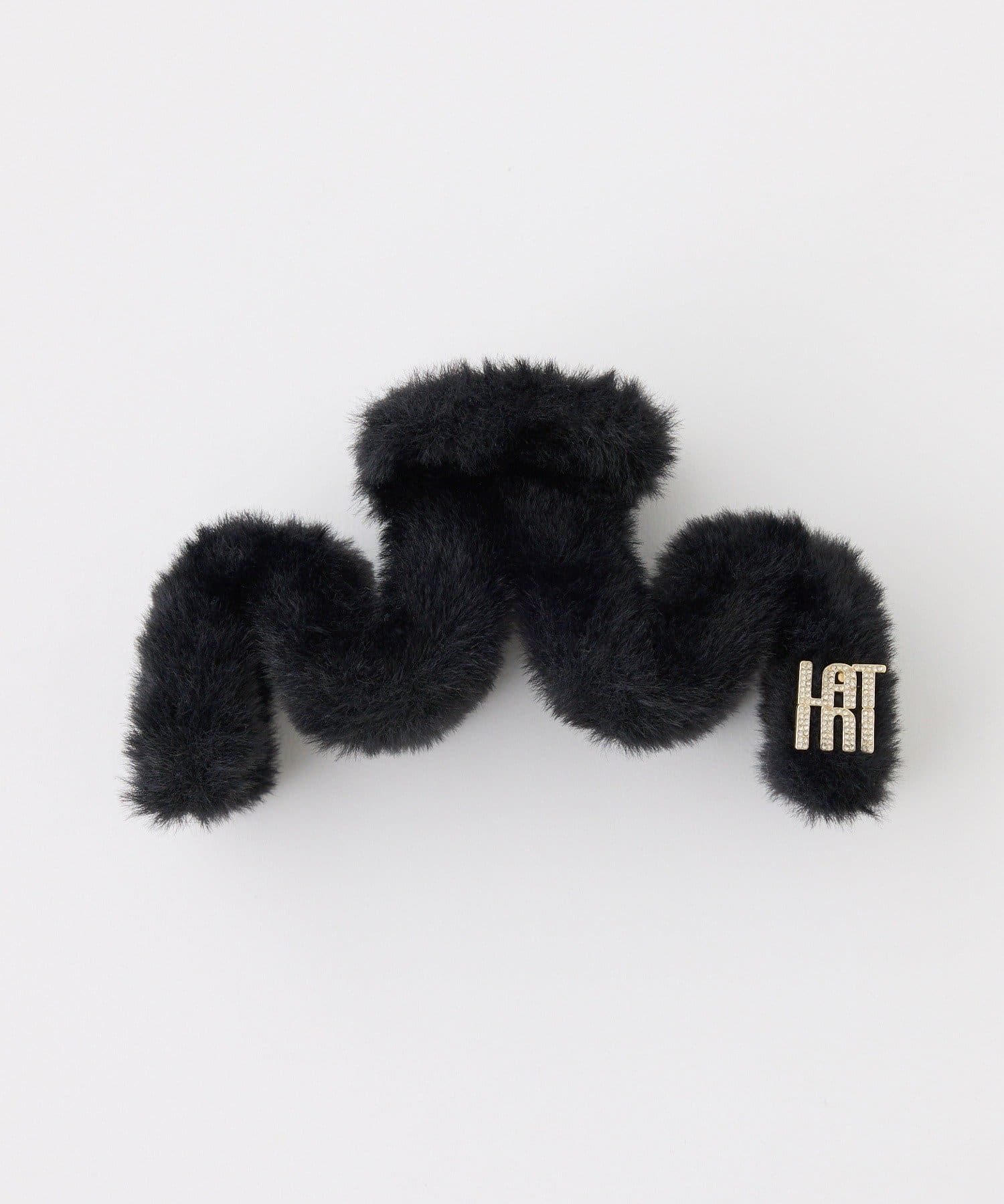 one after another NICE CLAUP(ワンアフターアナザー ナイスクラップ) 【Latini】ロゴ付きフェイクファークリップ