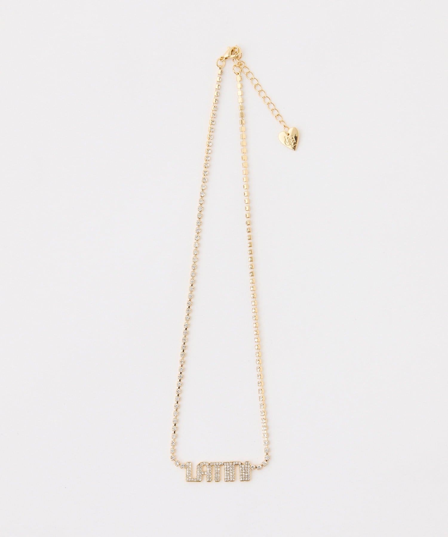 one after another NICE CLAUP(ワンアフターアナザー ナイスクラップ) 【Latini】ロゴネックレス