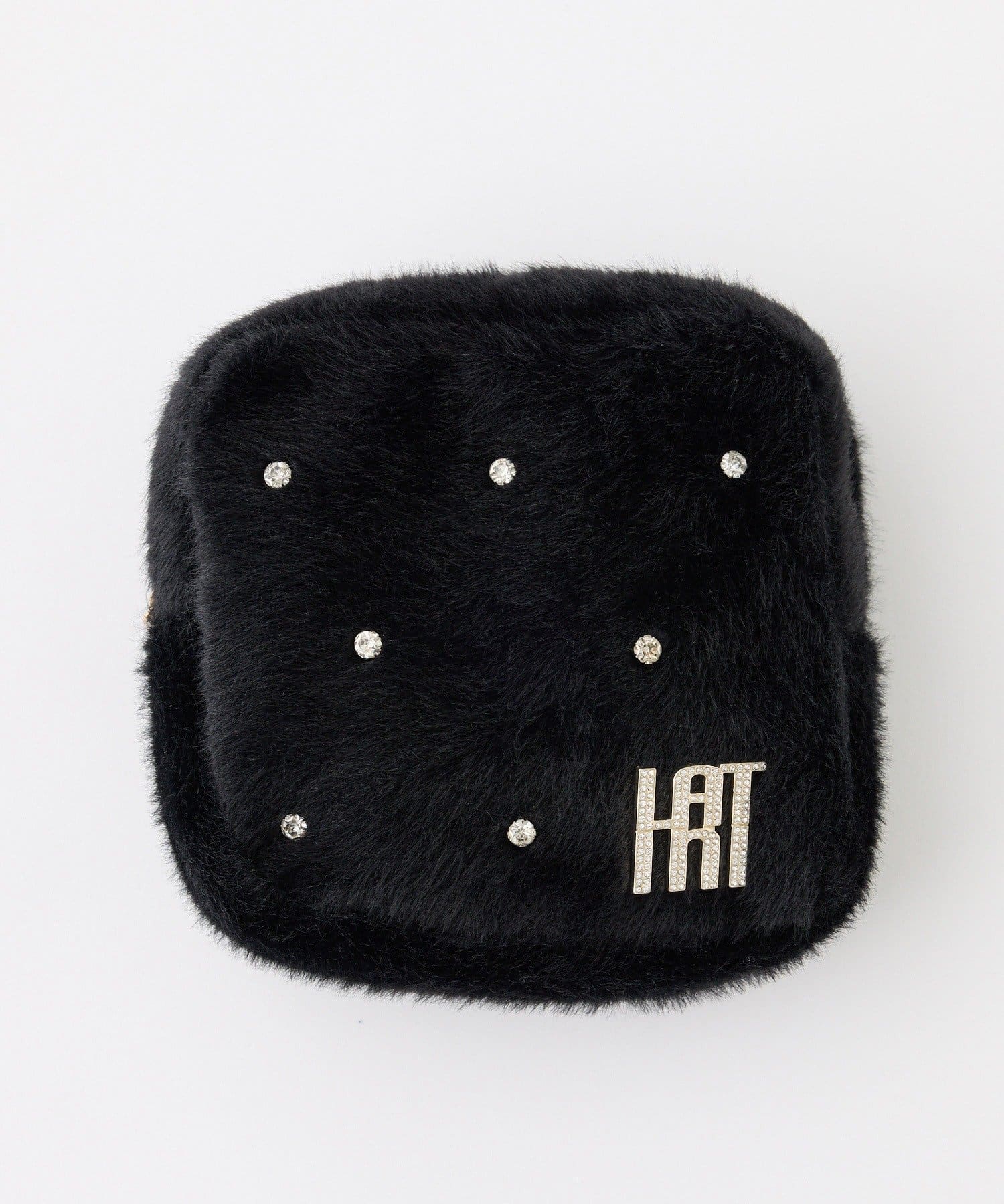 one after another NICE CLAUP(ワンアフターアナザー ナイスクラップ) 【Latini】ロゴスクエアポーチ