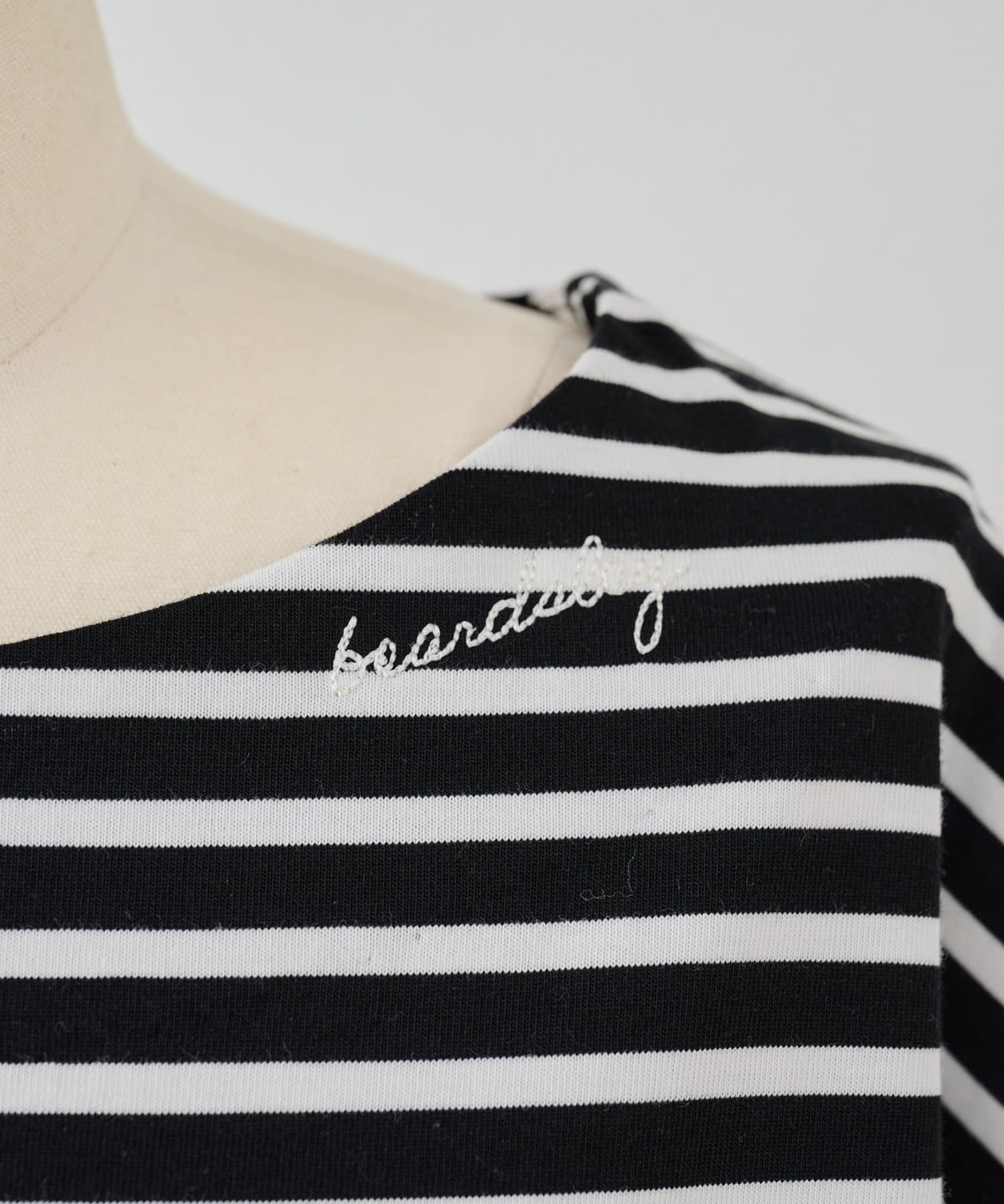 BEARDSLEY(ビアズリー) 《1/3(土)12:00予約》イニシャル入りボーダーチュニック