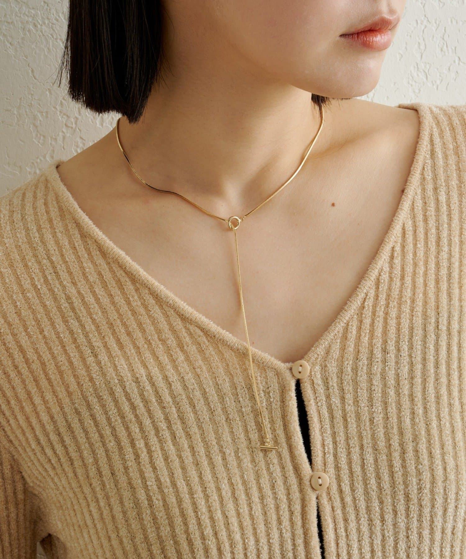 Omekashi(オメカシ) スネークチェーンネックレス