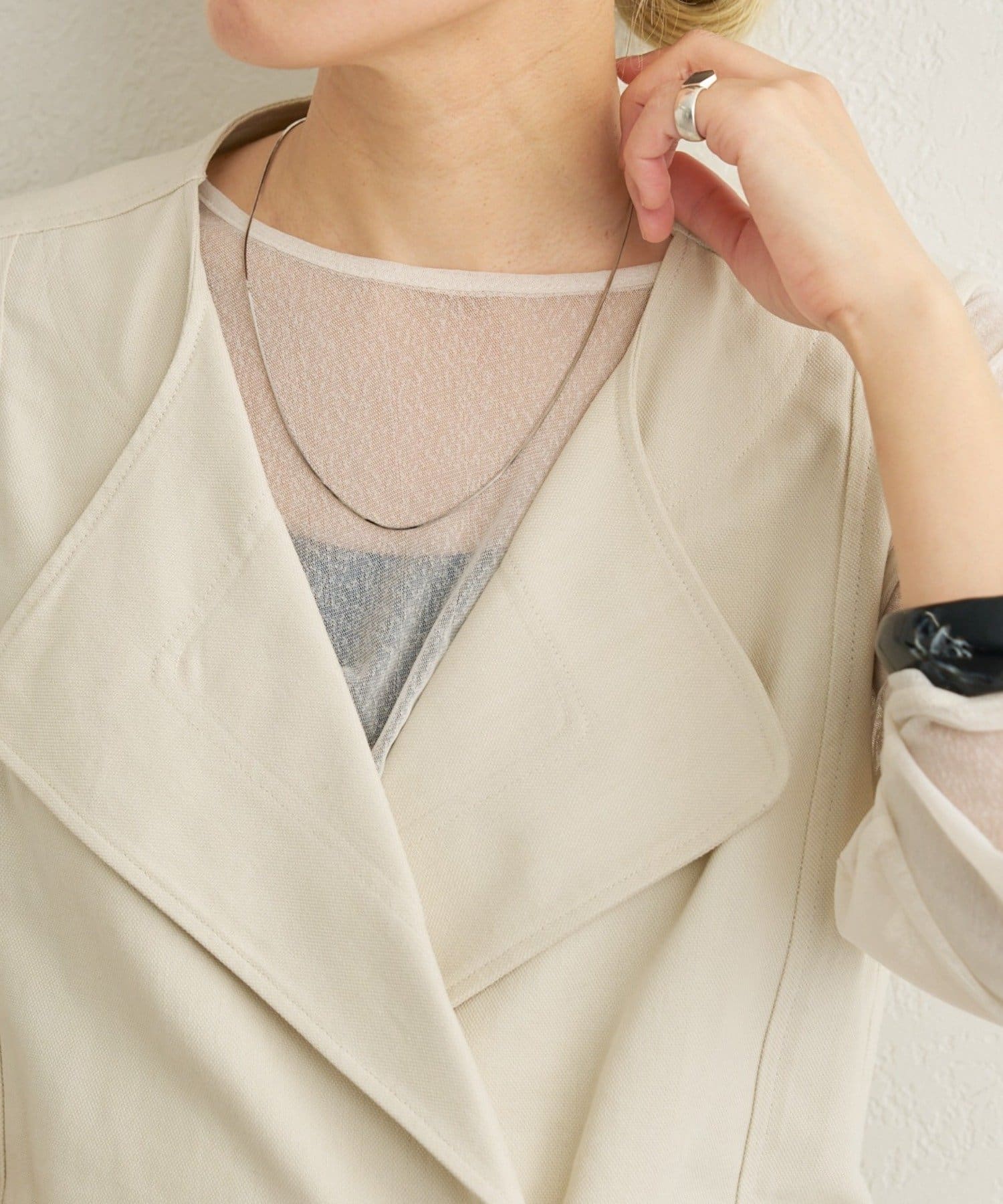 Omekashi(オメカシ) スネークチェーンネックレス