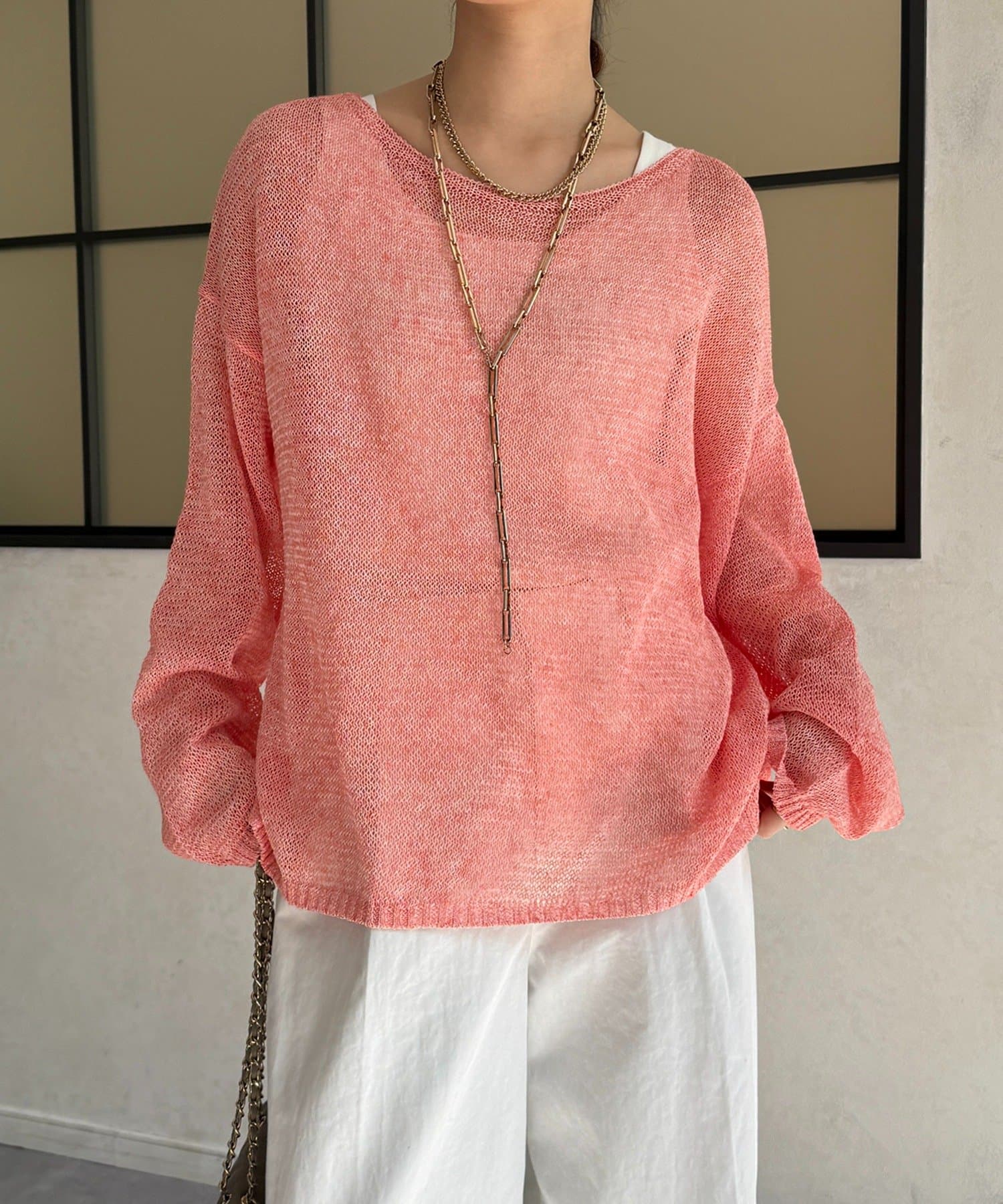 DOUDOU(ドゥドゥ) メランジプルオーバー