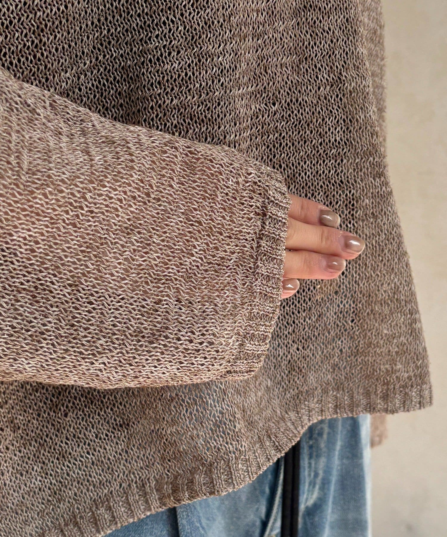 DOUDOU(ドゥドゥ) メランジプルオーバー