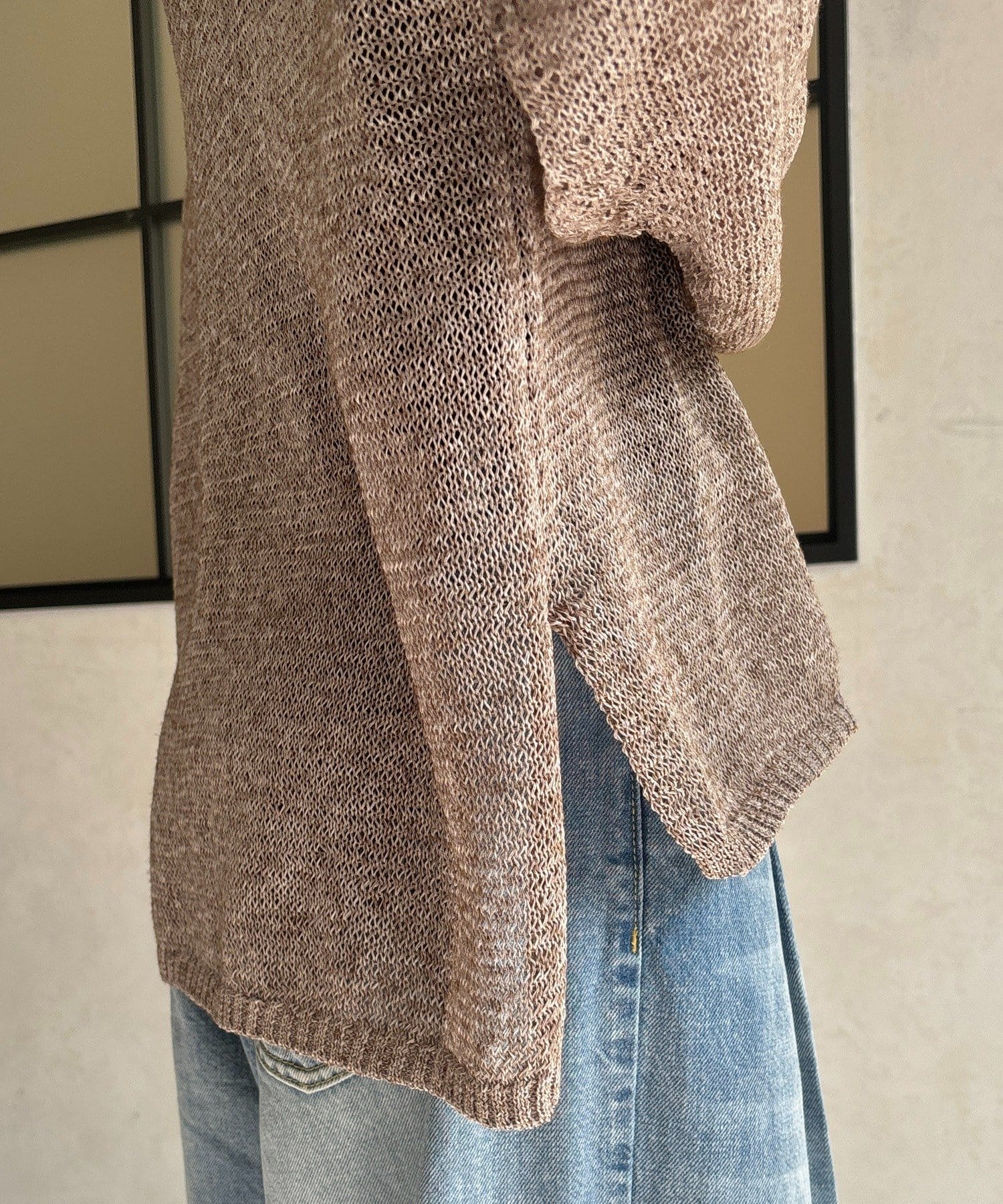 DOUDOU(ドゥドゥ) メランジプルオーバー