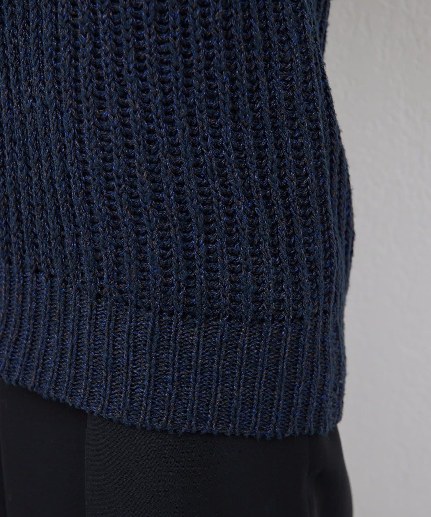 GALLARDAGALANTE(ガリャルダガランテ) 【HERITANOVUM】リネンコットンニットベスト