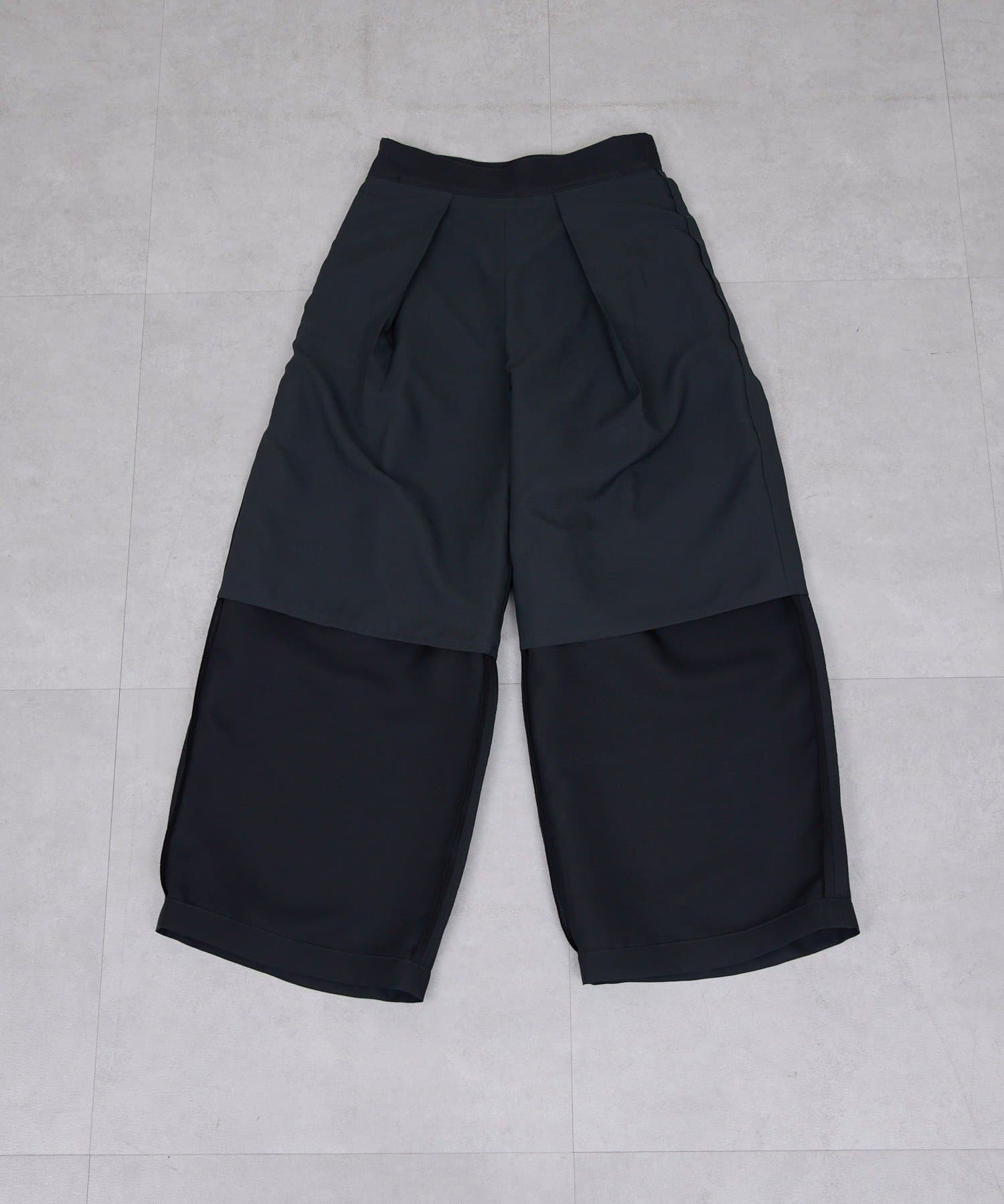 GALLARDAGALANTE(ガリャルダガランテ) 【HERITANOVUM】タックマリンパンツ