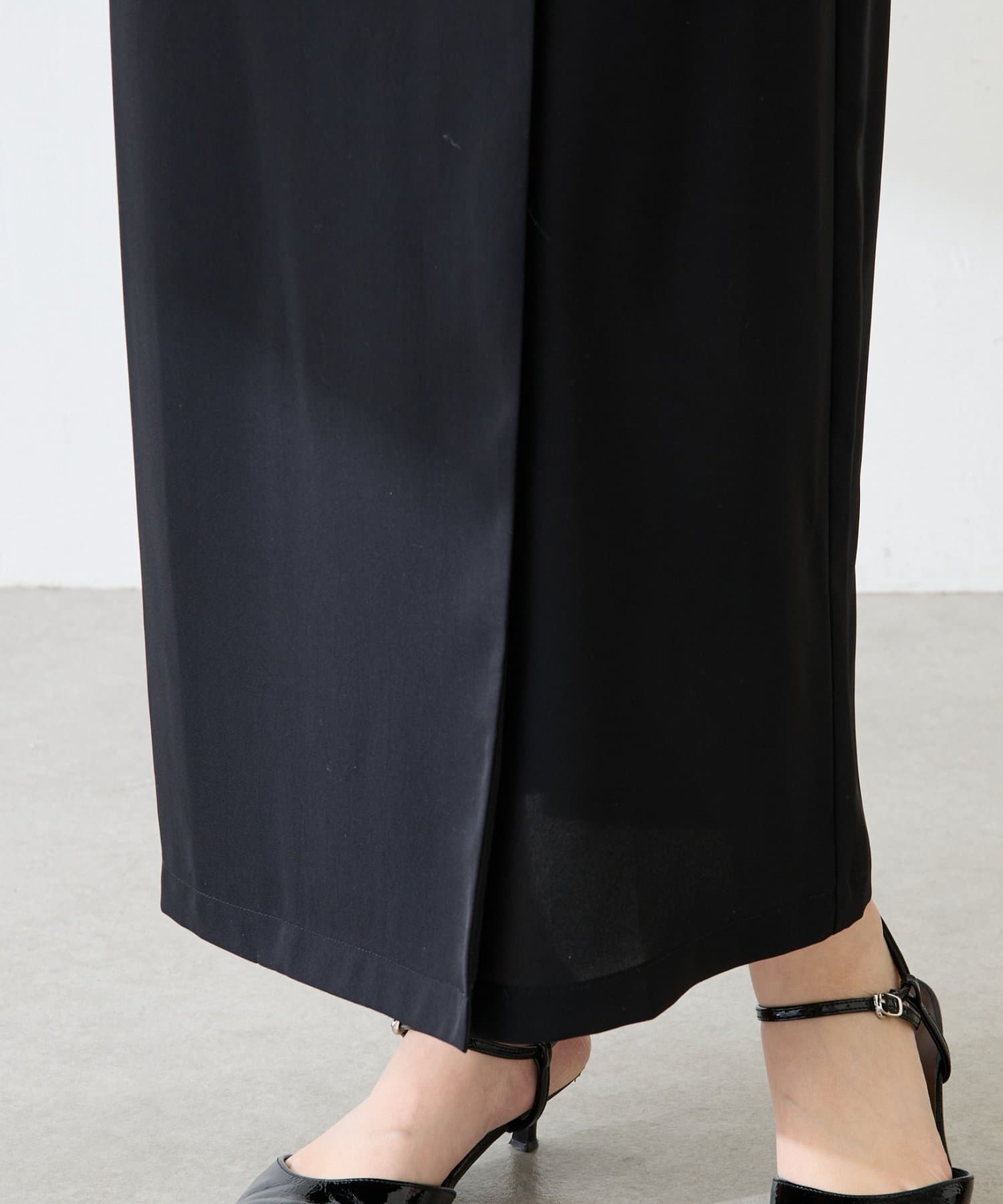 COLLAGE GALLARDAGALANTE(コラージュ ガリャルダガランテ) 【ロングシーズン使える】フロントボタンジャンパースカート