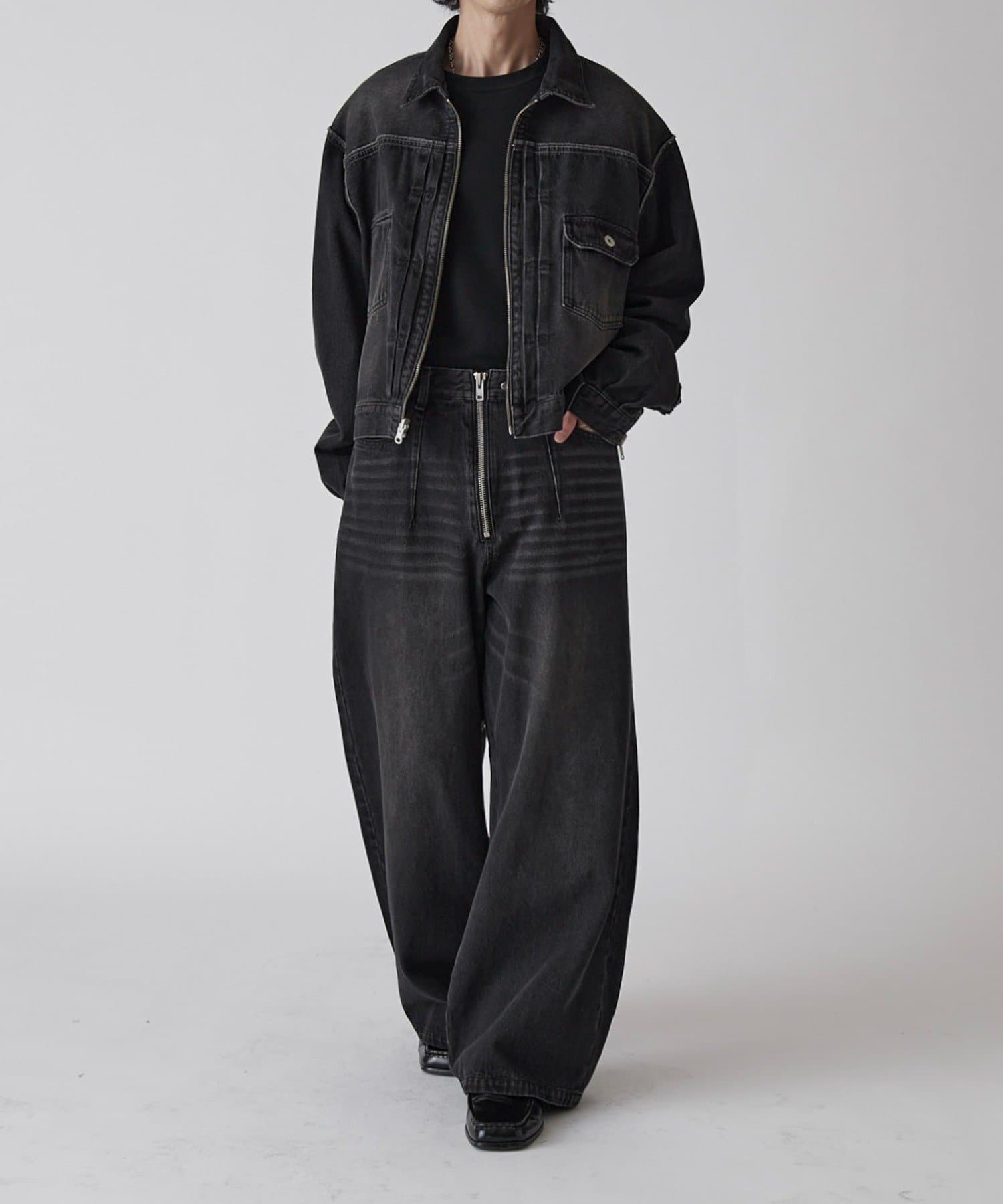 Lui's(ルイス) 【Neucon】ヴィンテージウォッシュリバーシブルデニムジャケット / Gジャン