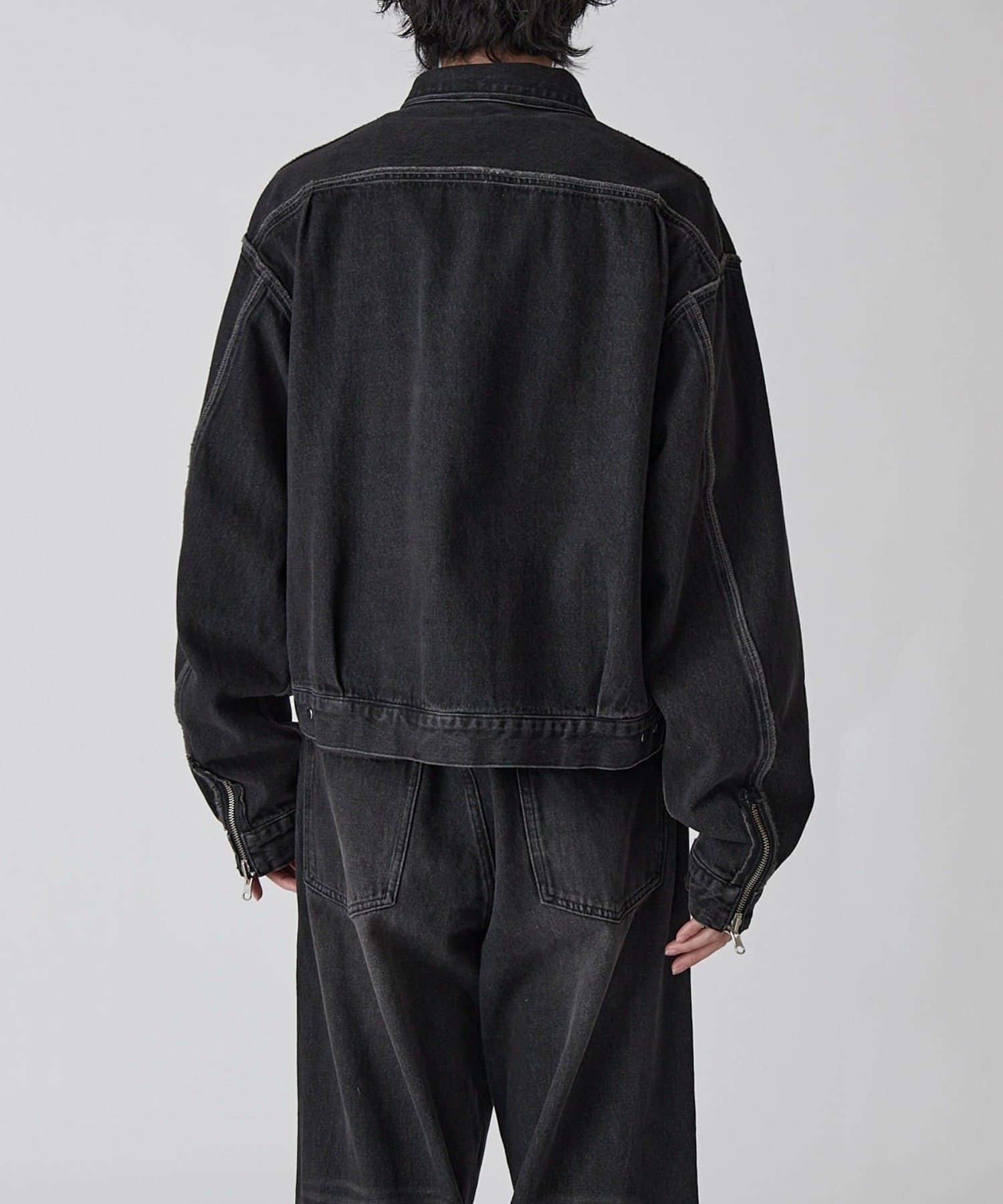 Lui's(ルイス) 【Neucon】ヴィンテージウォッシュリバーシブルデニムジャケット / Gジャン