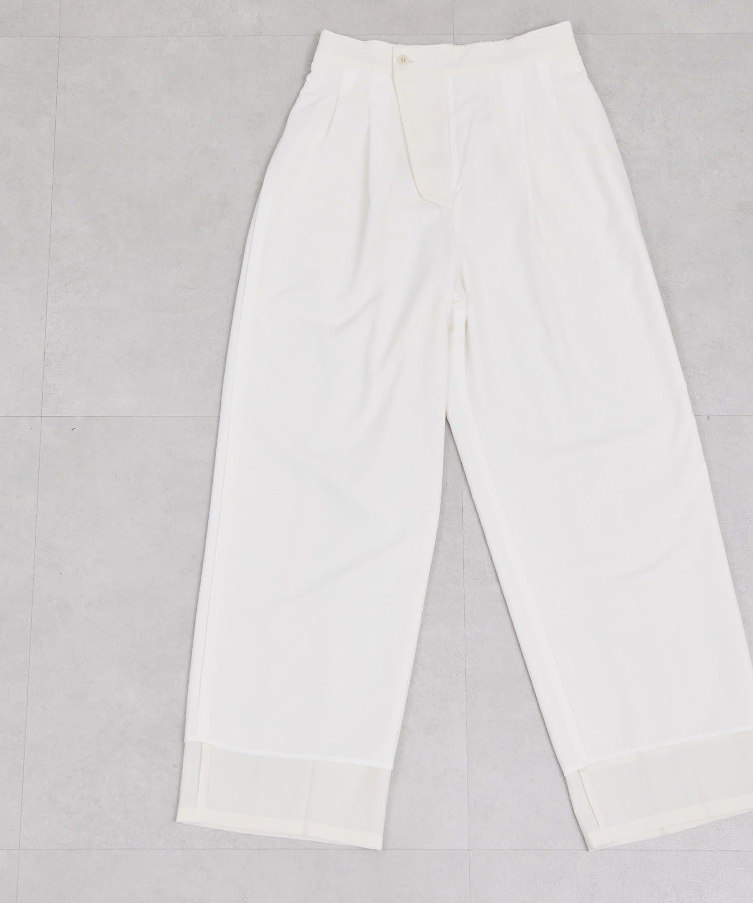 GALLARDAGALANTE(ガリャルダガランテ) 【ガランテの定番】ライトジャージーワイドパンツ