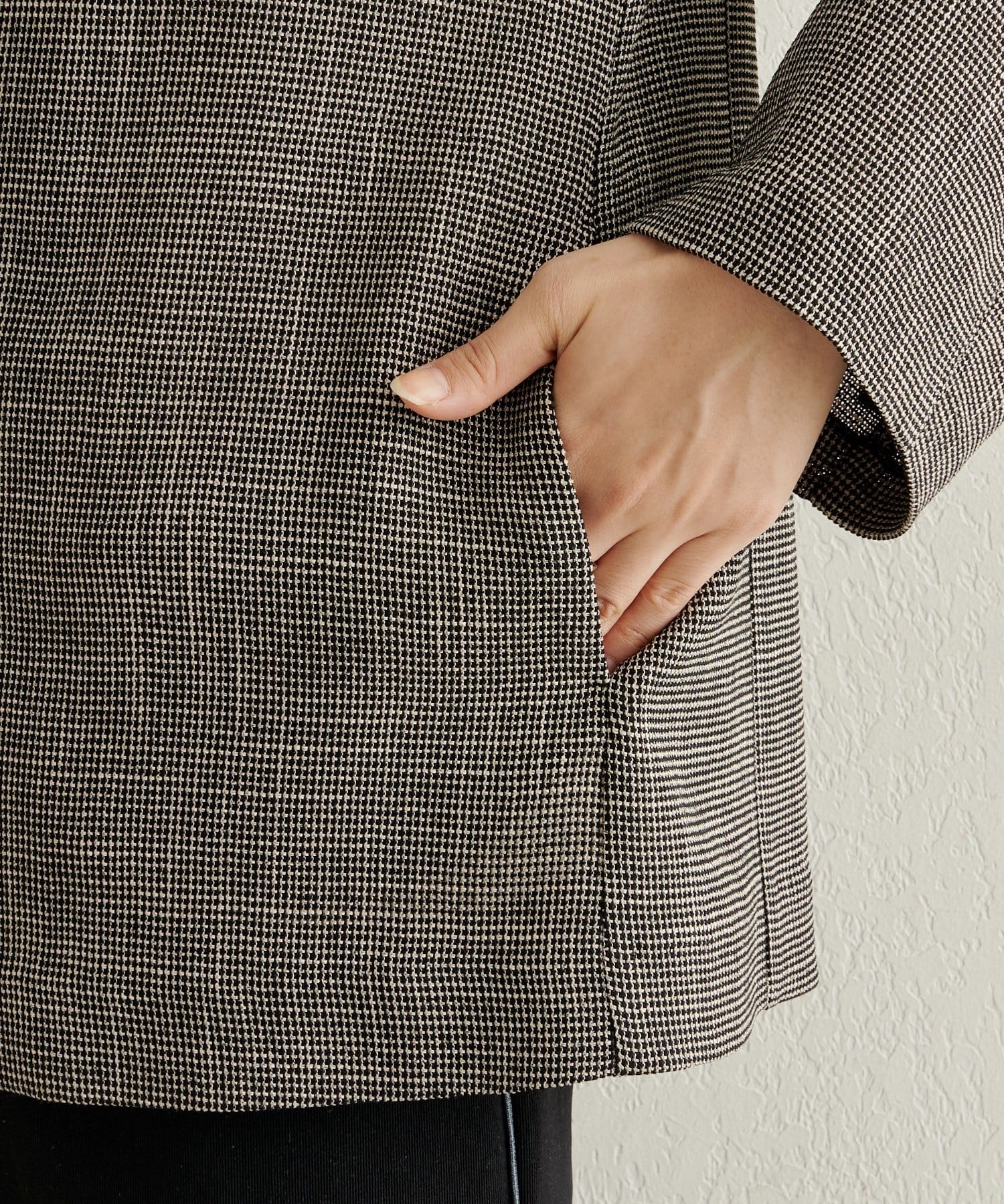 Omekashi(オメカシ) カラミノーカラージャケット