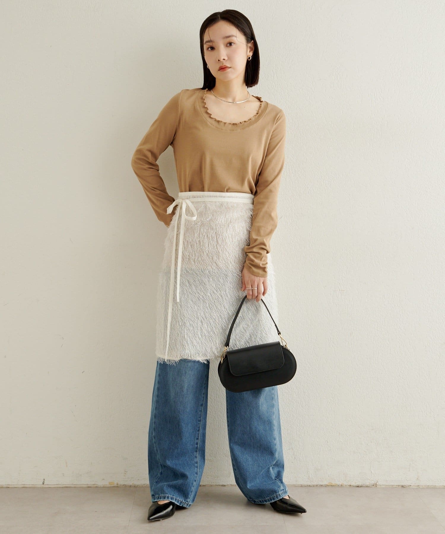 Omekashi(オメカシ) 【MILLELA FIRENZE】オーバルデザインBAG