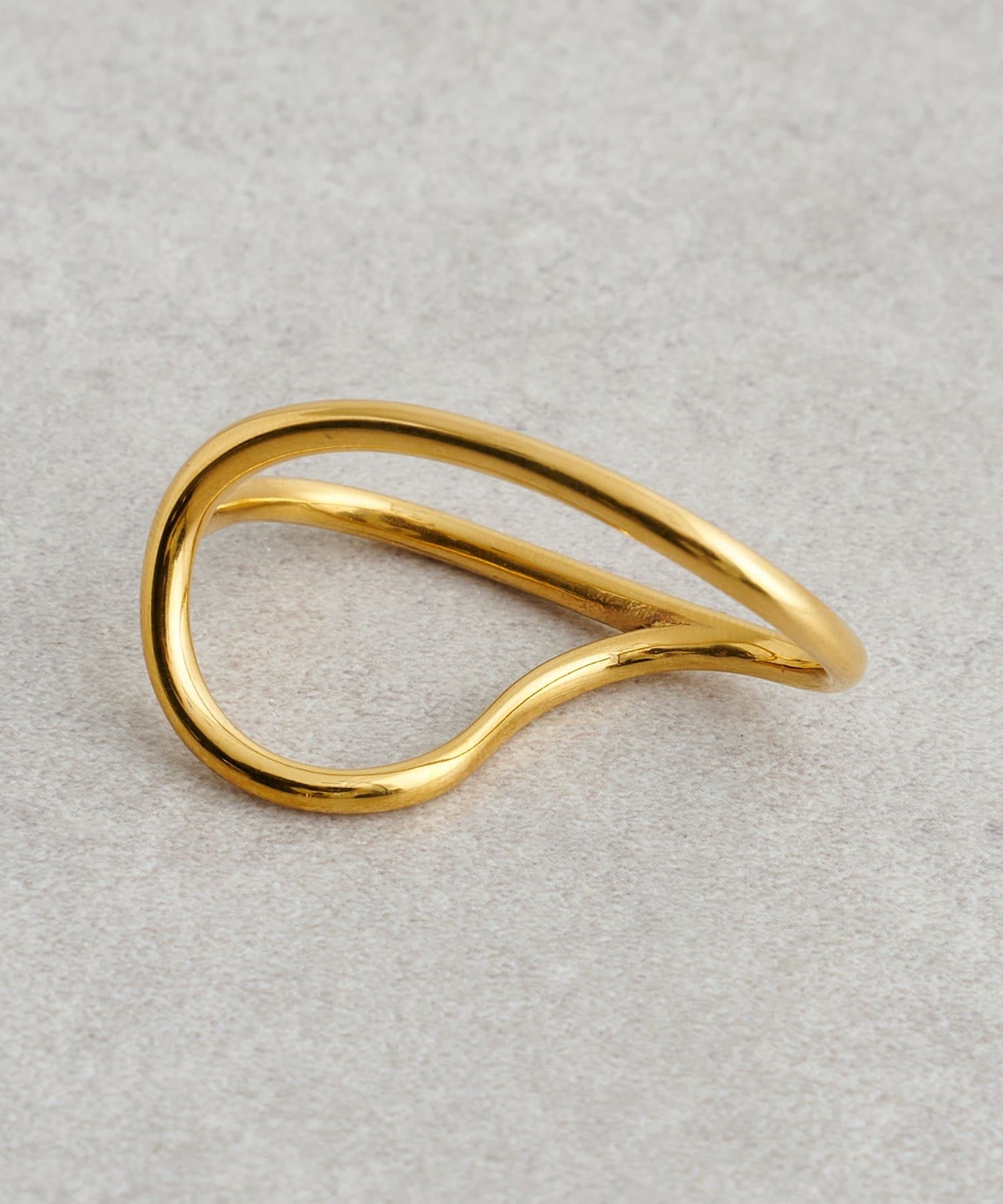 SHENERY(シーナリー) カーブラインダブルリング