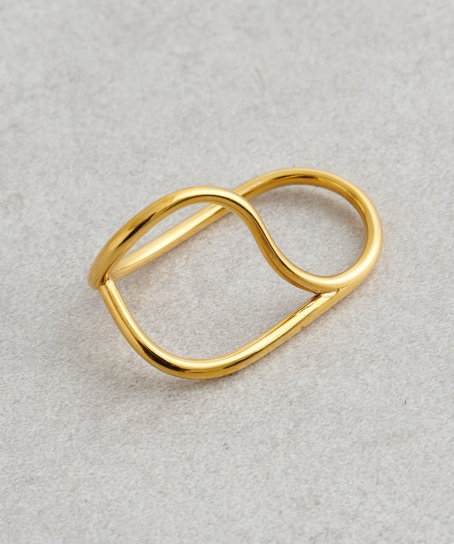 SHENERY(シーナリー) カーブラインダブルリング