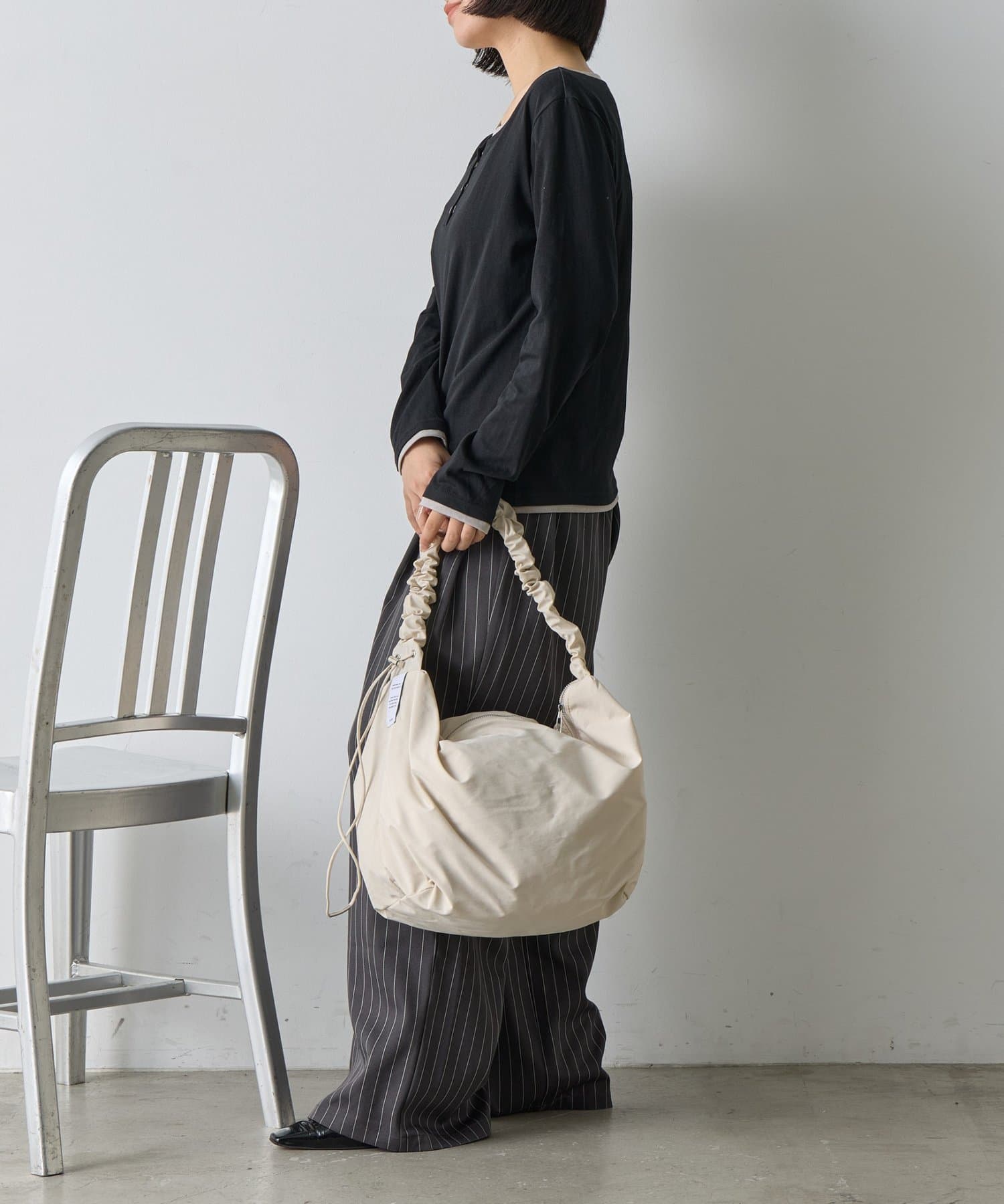 -goocy-(グーシー) レイヤードライクヘンリーネックロンT