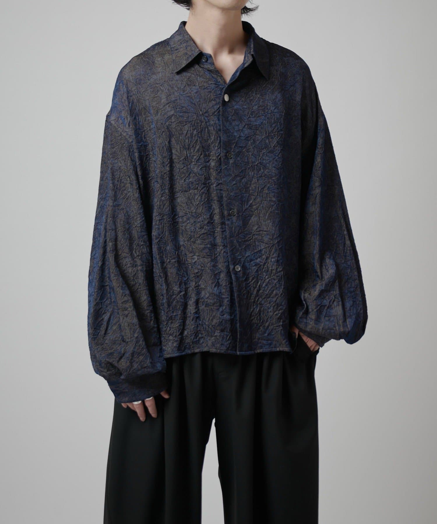 Lui's(ルイス) 【Neucon】バルーンスリーブワッシャーシャツ