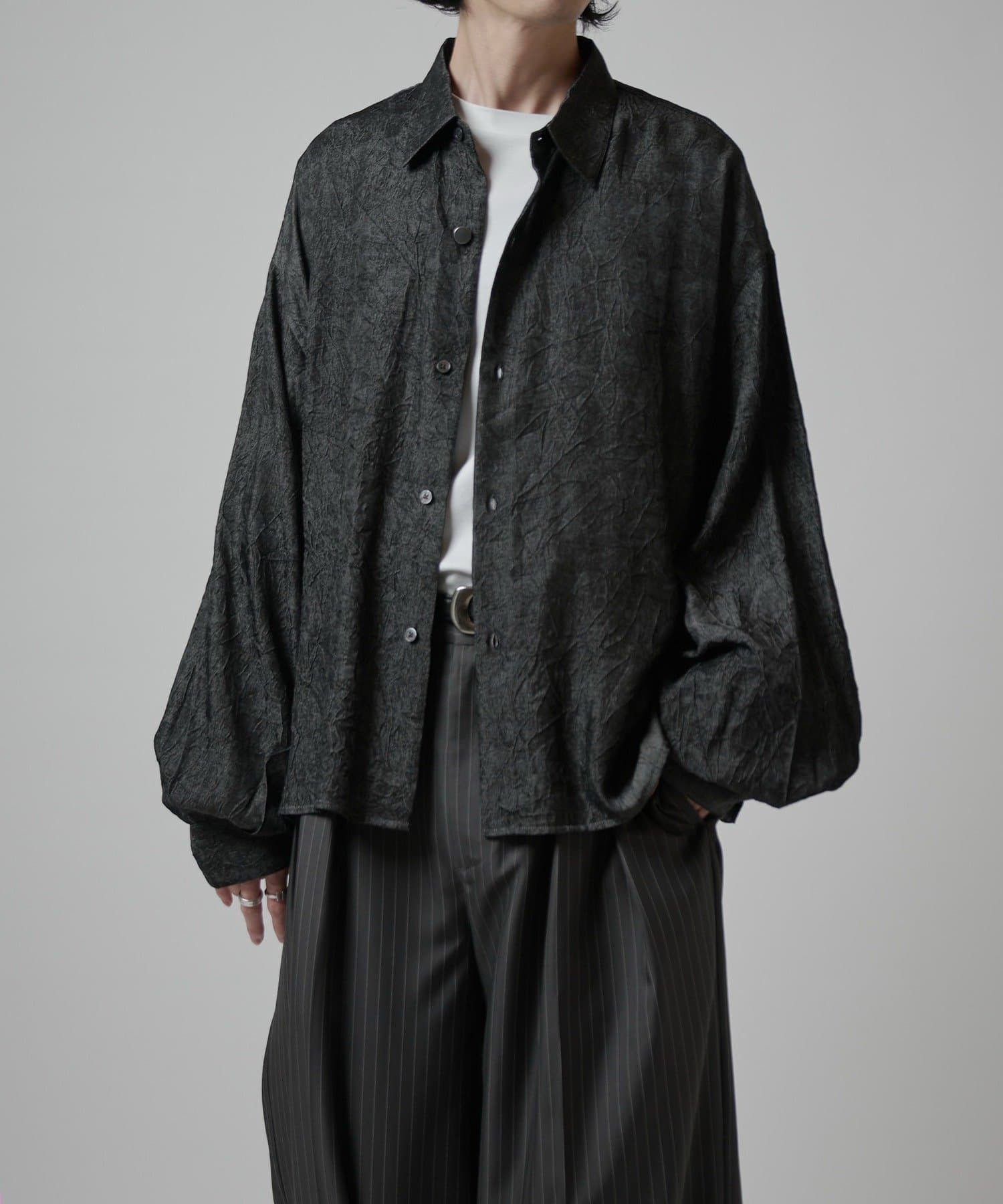 Lui's(ルイス) 【Neucon】バルーンスリーブワッシャーシャツ