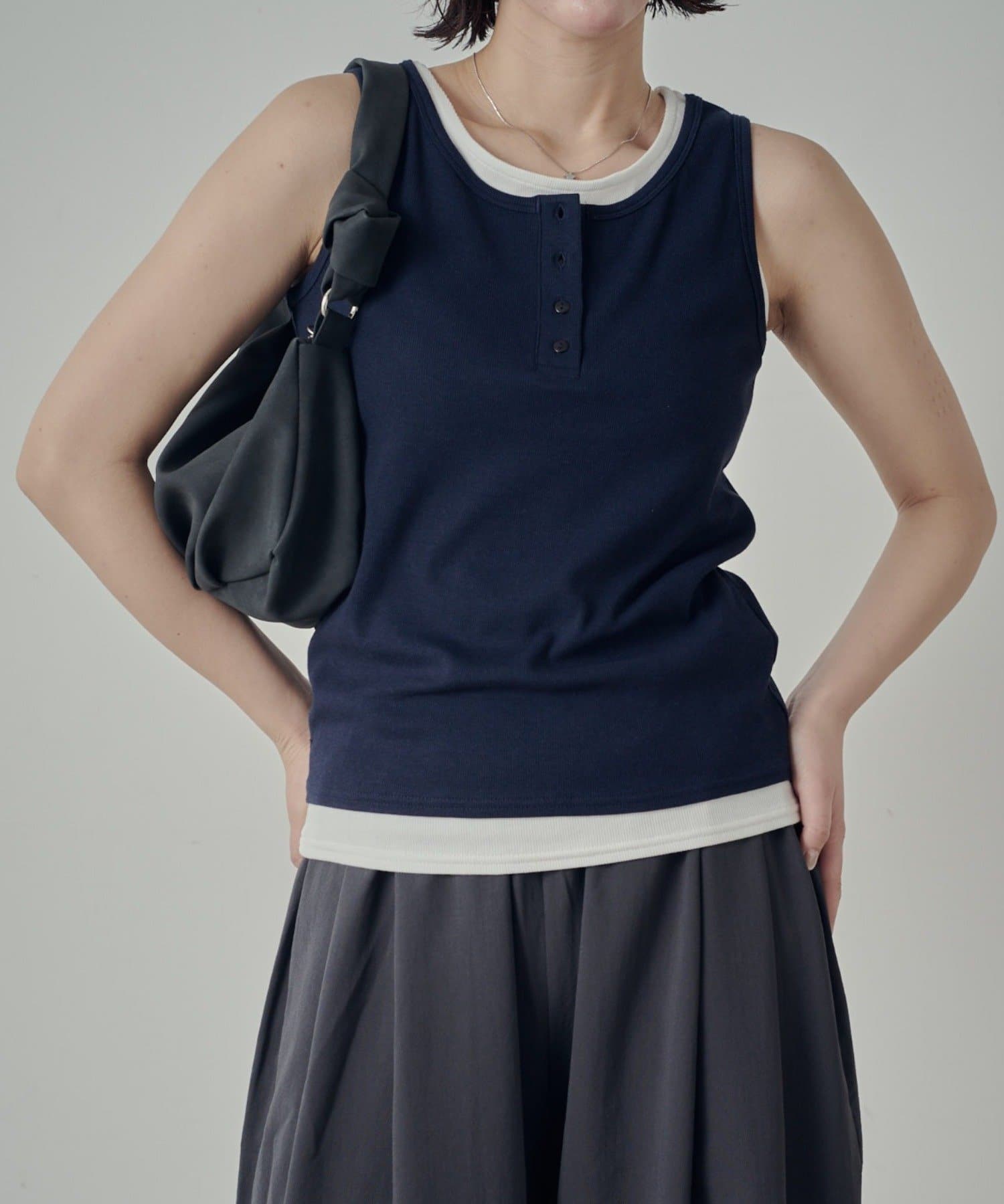 -goocy-(グーシー) 【2セットアイテム】ヘンリータンク＋ベーシックタンク