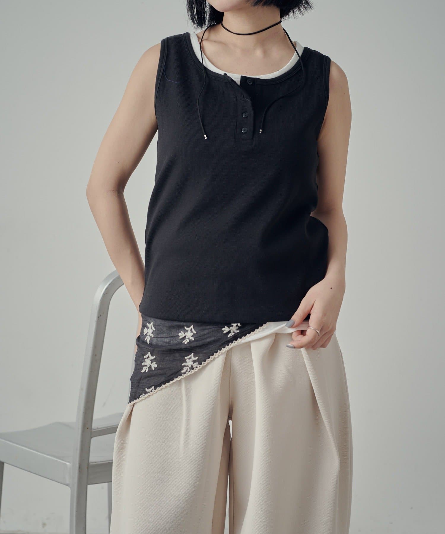 -goocy-(グーシー) 【2セットアイテム】ヘンリータンク＋ベーシックタンク