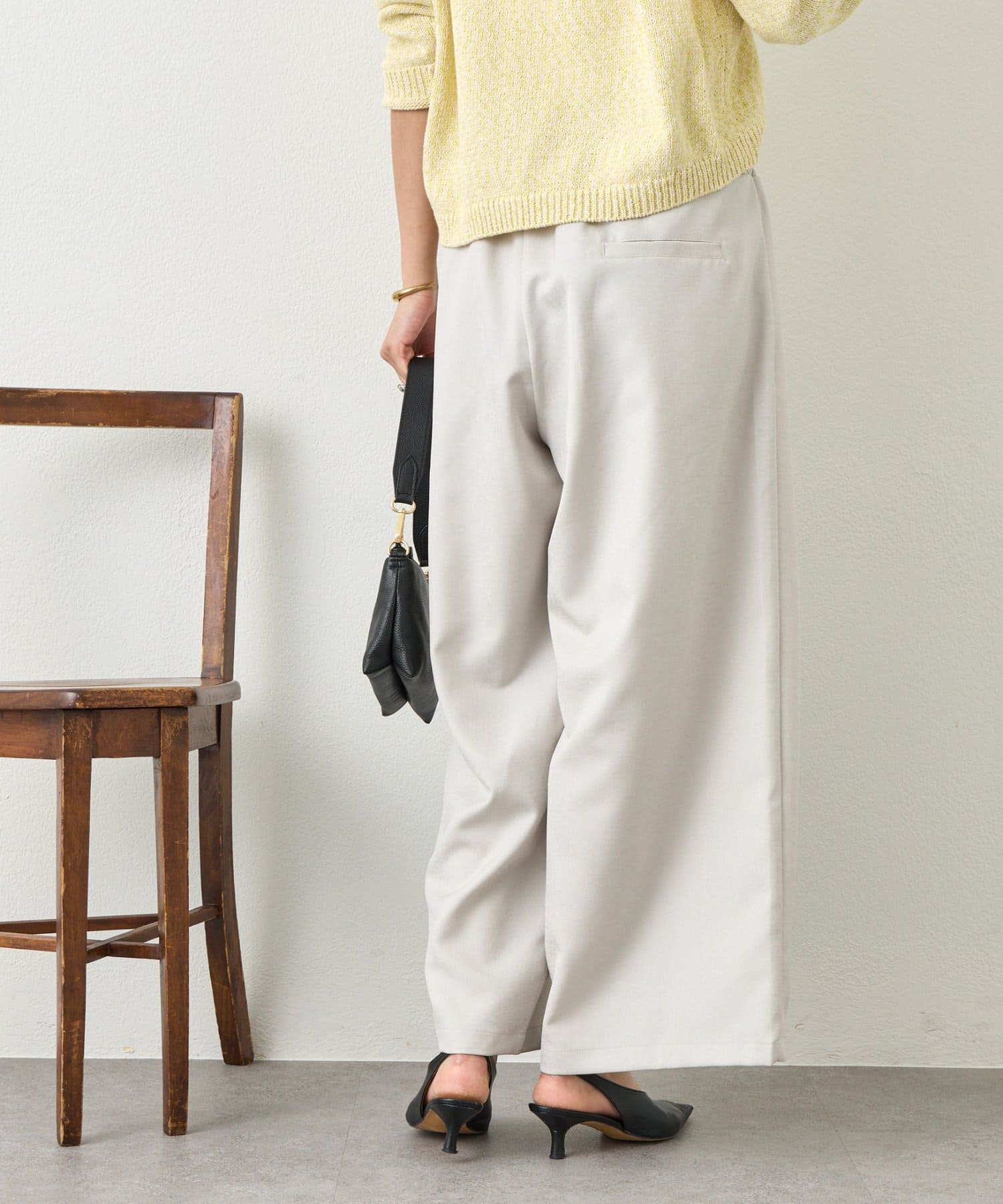 Jena　espace merveilleux(ジェナ　エスパスメルヴェイユ) ウエストフリルパンツ