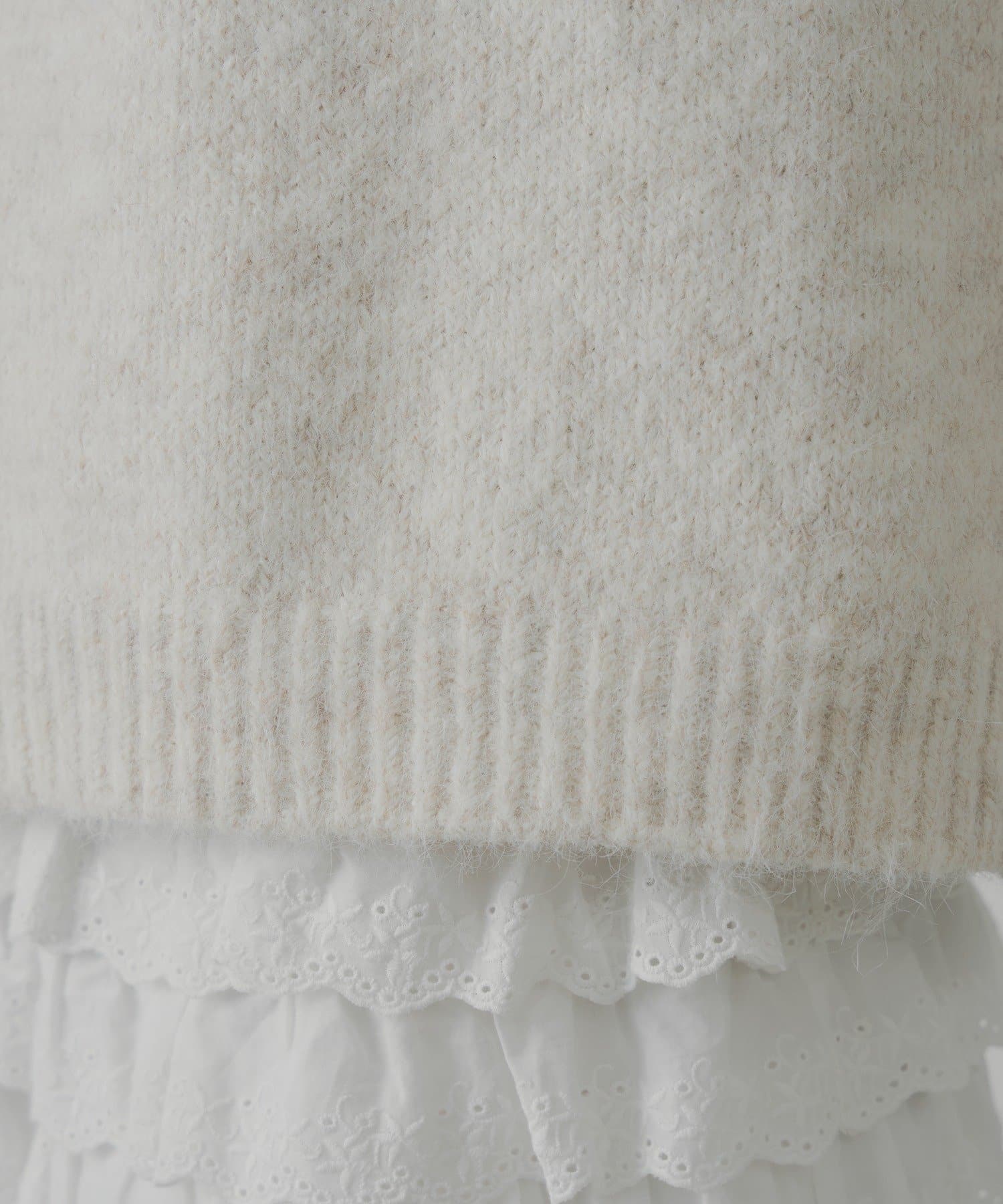 Chico(チコ) ハート柄ノルディックニット