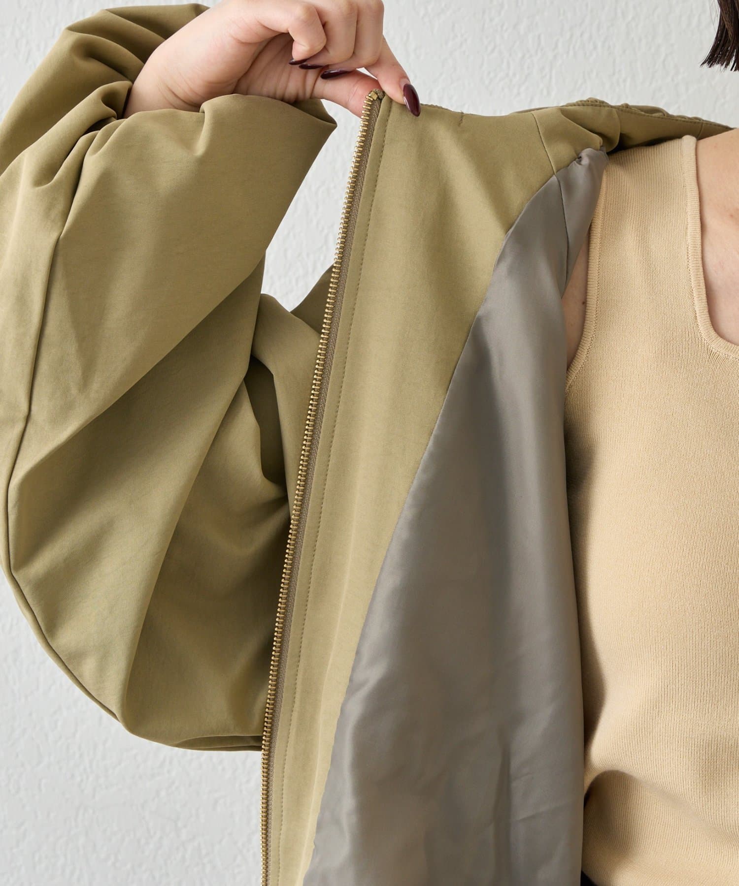 Jena　espace merveilleux(ジェナ　エスパスメルヴェイユ) バルーンスリーブコート