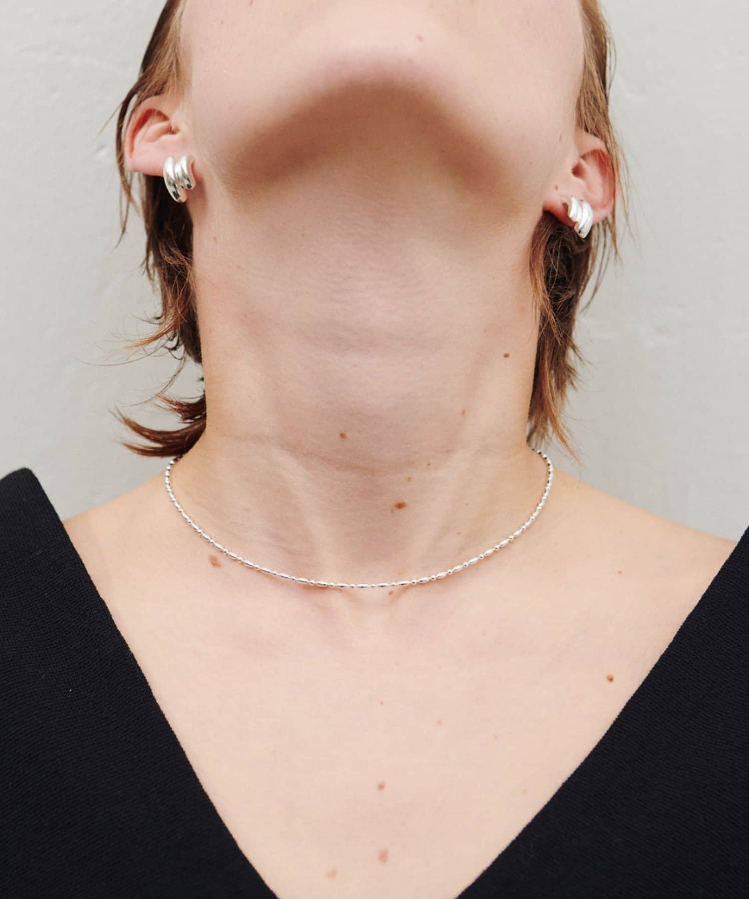 COLLAGE GALLARDAGALANTE(コラージュ ガリャルダガランテ) 【Sivelle./シヴェル】Silver925グレインチェーンネックレス