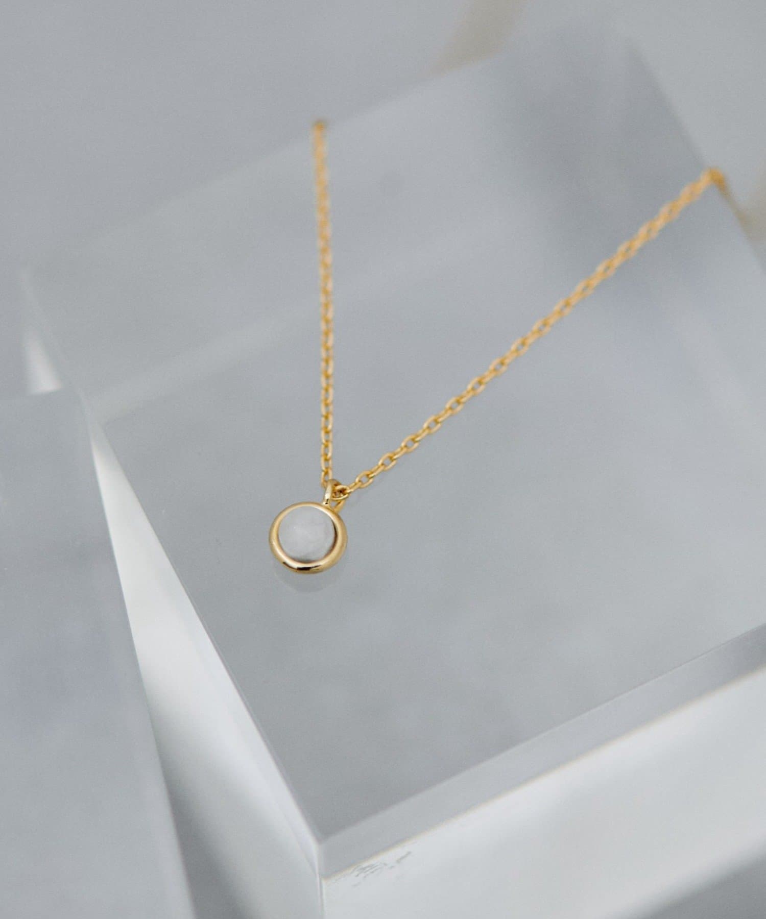 COLLAGE GALLARDAGALANTE(コラージュ ガリャルダガランテ) 《完全受注商品》【受注期間：12/5～14】バースデー天然石ネックレス