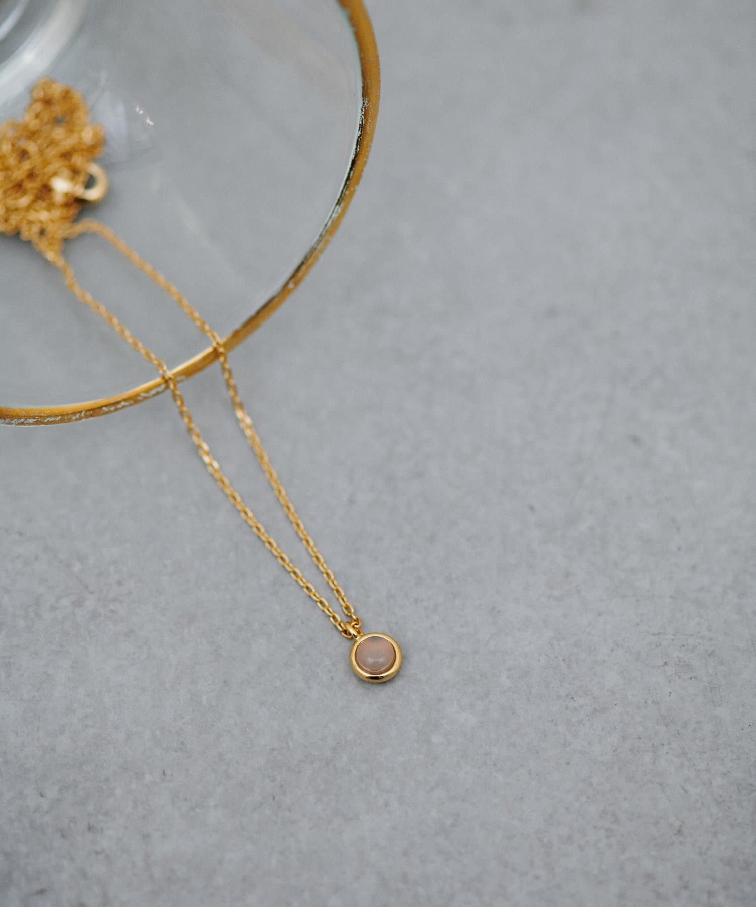 COLLAGE GALLARDAGALANTE(コラージュ ガリャルダガランテ) 《完全受注商品》【受注期間：12/5～14】バースデー天然石ネックレス