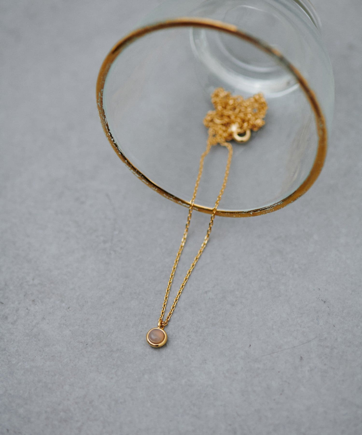 COLLAGE GALLARDAGALANTE(コラージュ ガリャルダガランテ) 《完全受注商品》【受注期間：12/5～14】バースデー天然石ネックレス