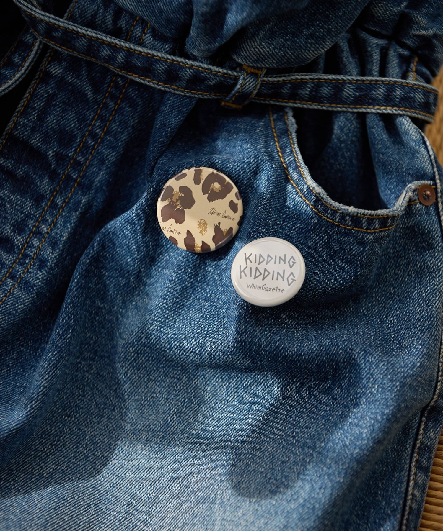 Whim Gazette(ウィム ガゼット) カンバッジSET