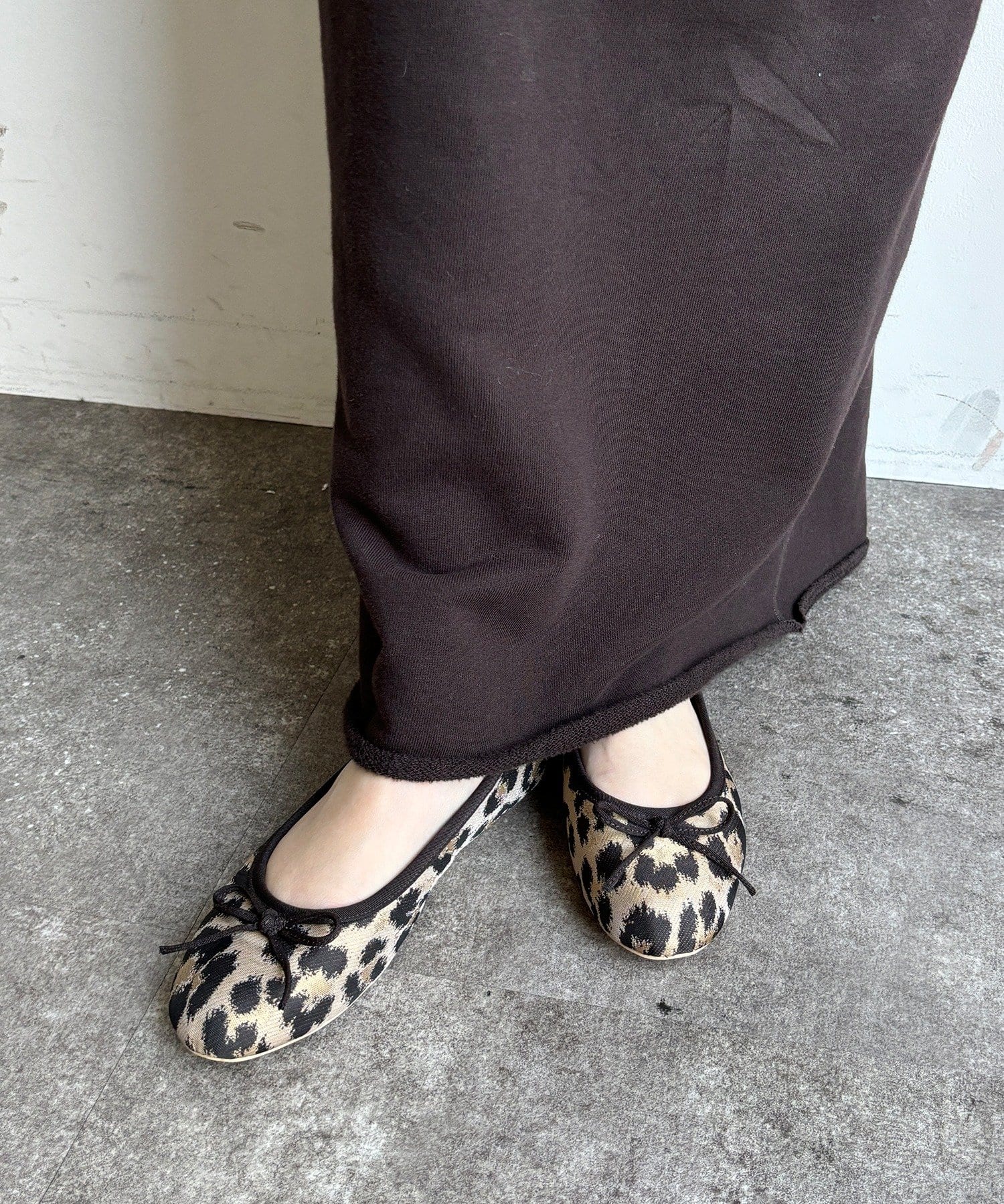 DOUDOU(ドゥドゥ) ラウンドフラットパンプス