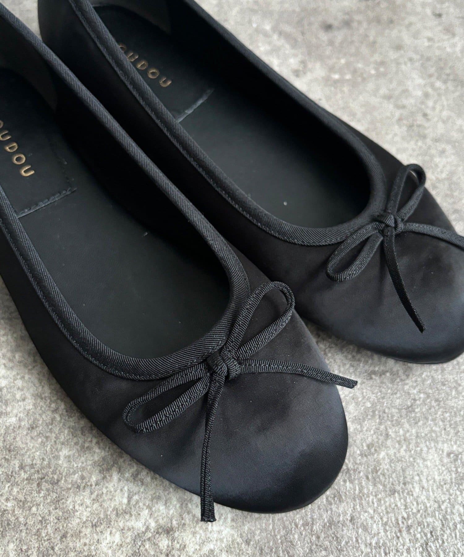 DOUDOU(ドゥドゥ) ラウンドフラットパンプス