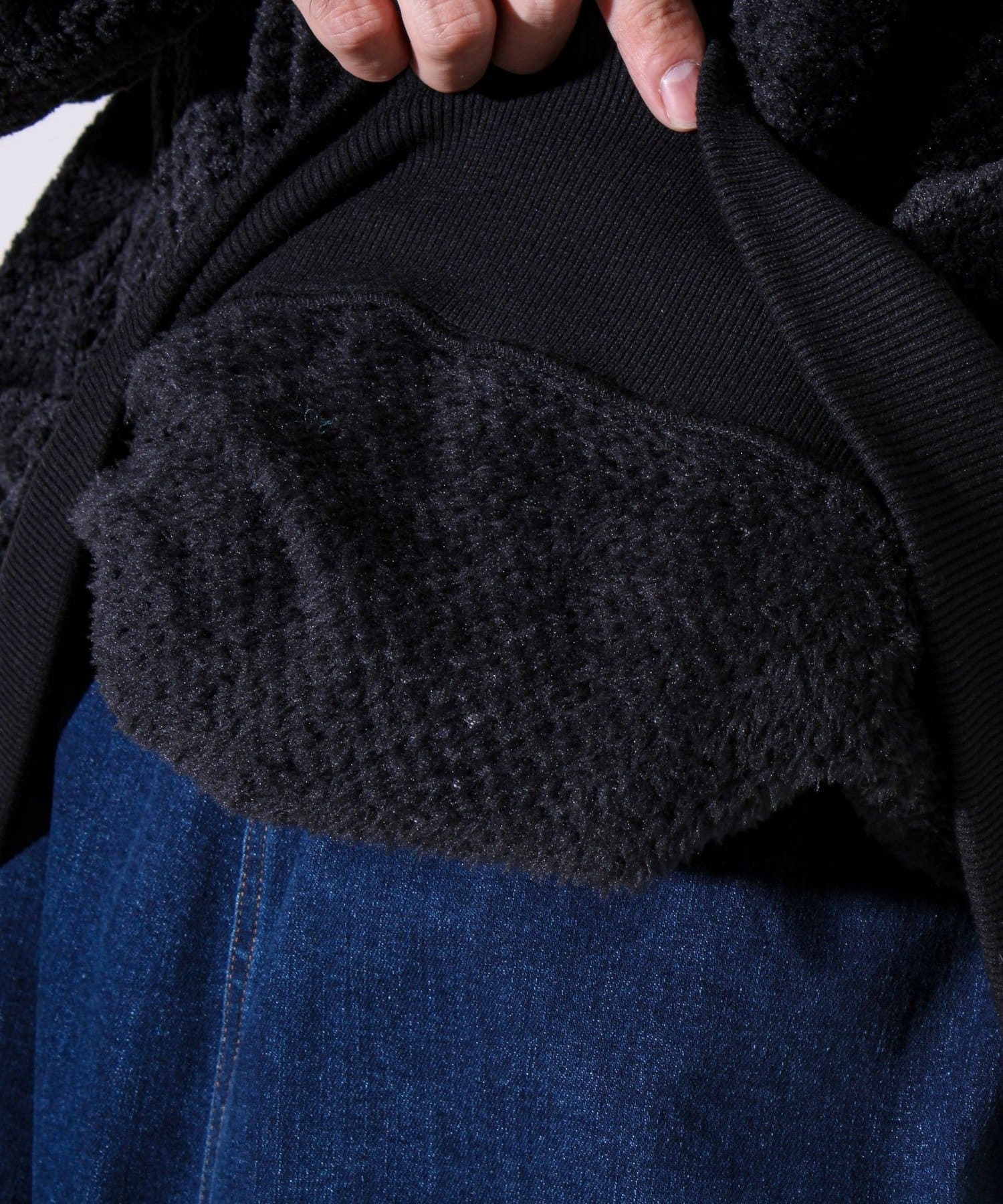 FREDY & GLOSTER(フレディ アンド グロスター) 【とろける暖かさ】パイナップルフリースクルーネックスウェット