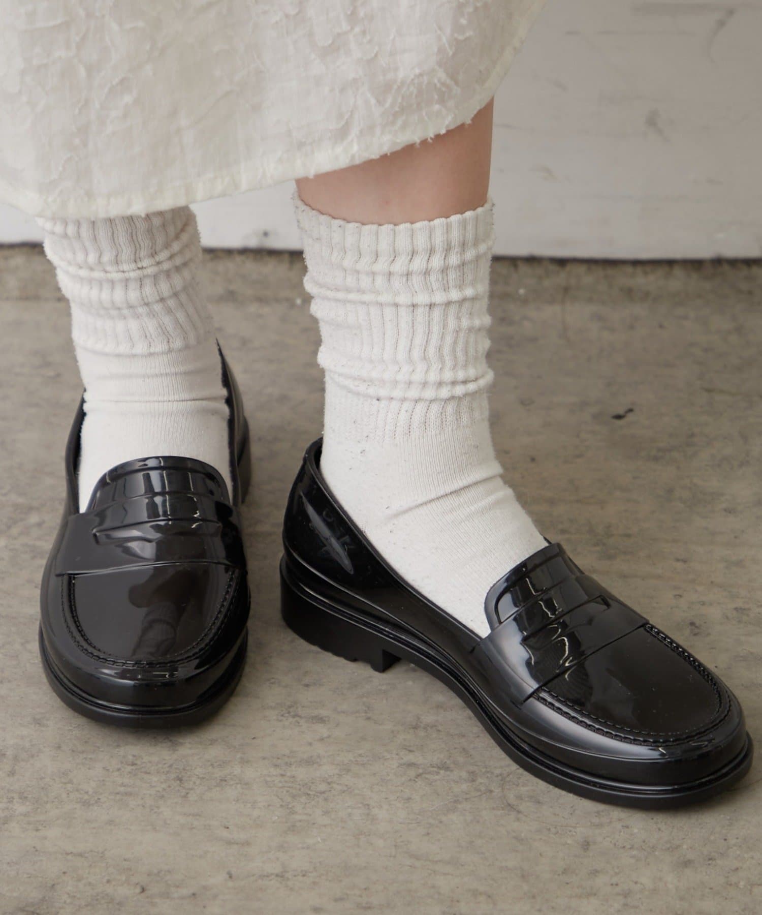 Remind me and forever(リマインドミーアンドフォーエバー) 雨の日対応！ローファーレインシューズ