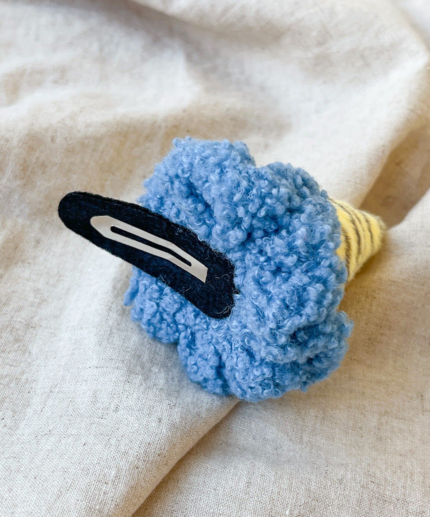 3COINS(スリーコインズ) 鬼の角ボアクリップ2個セット／節分